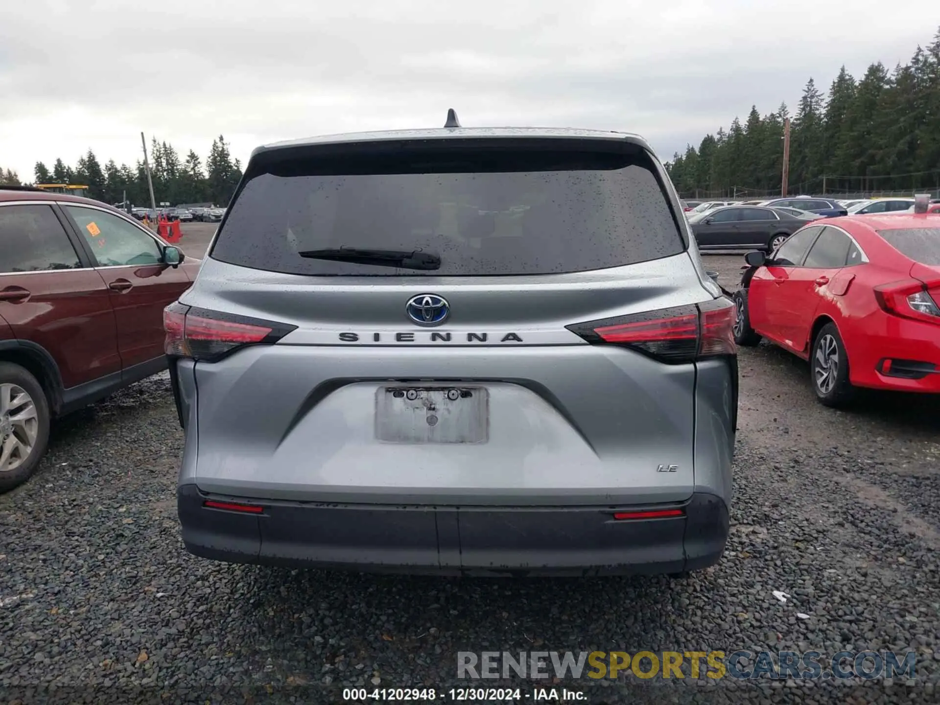 16 fotografías del automóvil dañado 5TDKRKEC1NS097081 TOYOTA SIENNA 2022