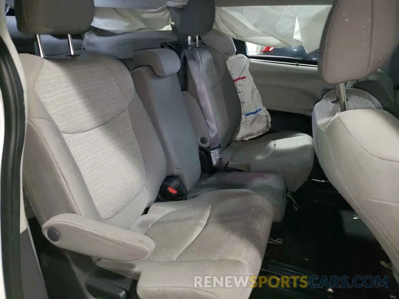 6 fotografías del automóvil dañado 5TDKRKEC5NS104839 TOYOTA SIENNA 2022