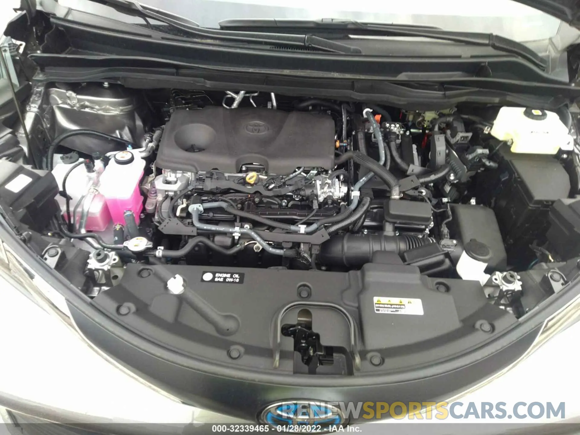 10 fotografías del automóvil dañado 5TDKRKEC9NS088533 TOYOTA SIENNA 2022