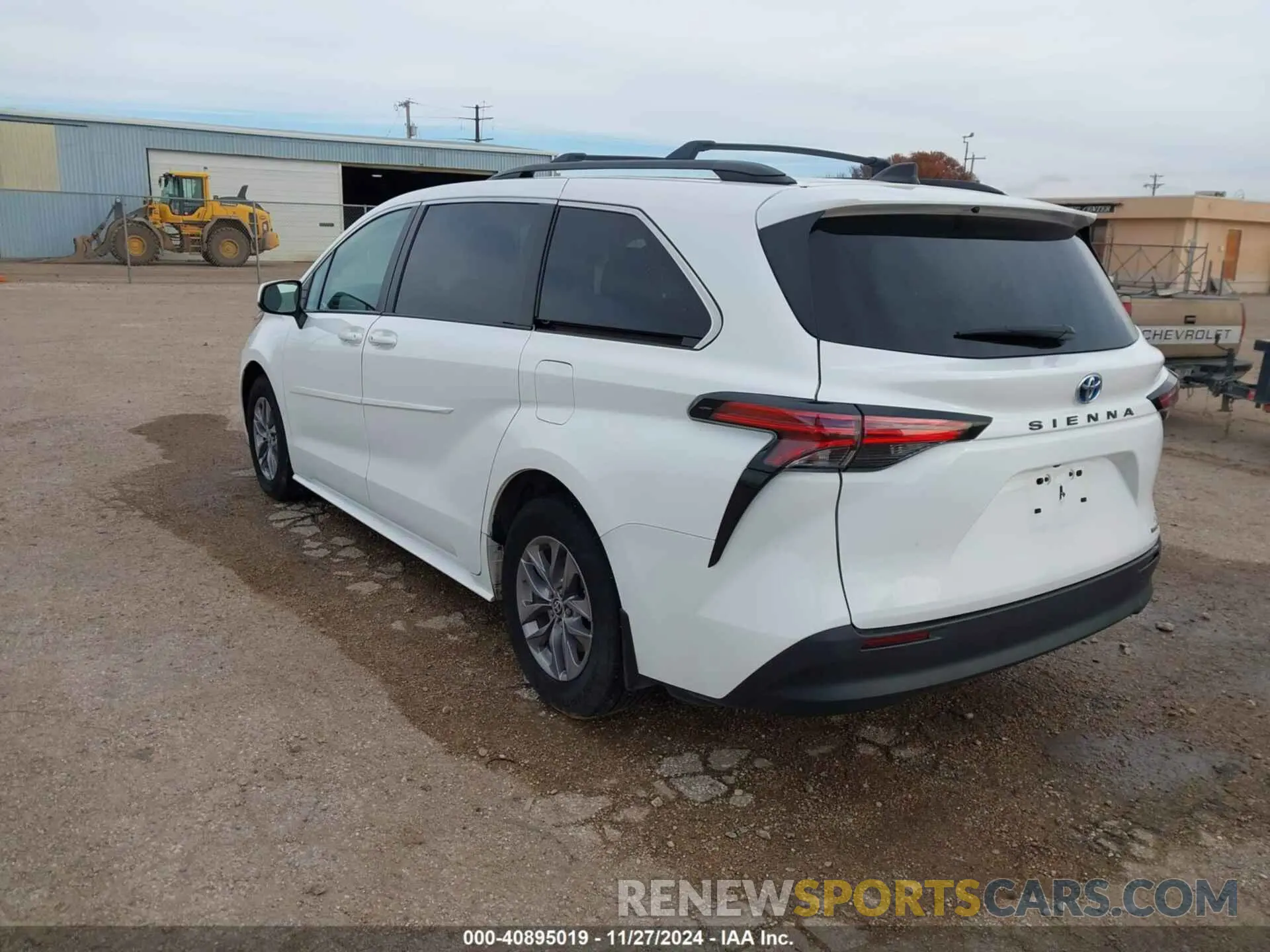 3 fotografías del automóvil dañado 5TDKRKEC9NS130036 TOYOTA SIENNA 2022