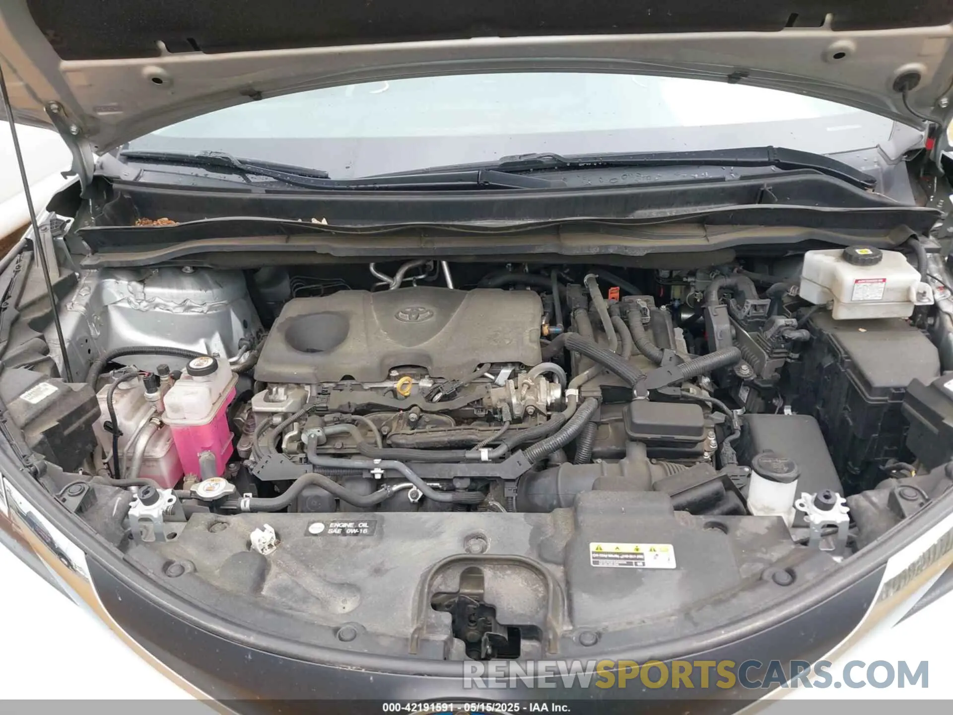 10 fotografías del automóvil dañado 5TDKRKECXNS084362 TOYOTA SIENNA 2022