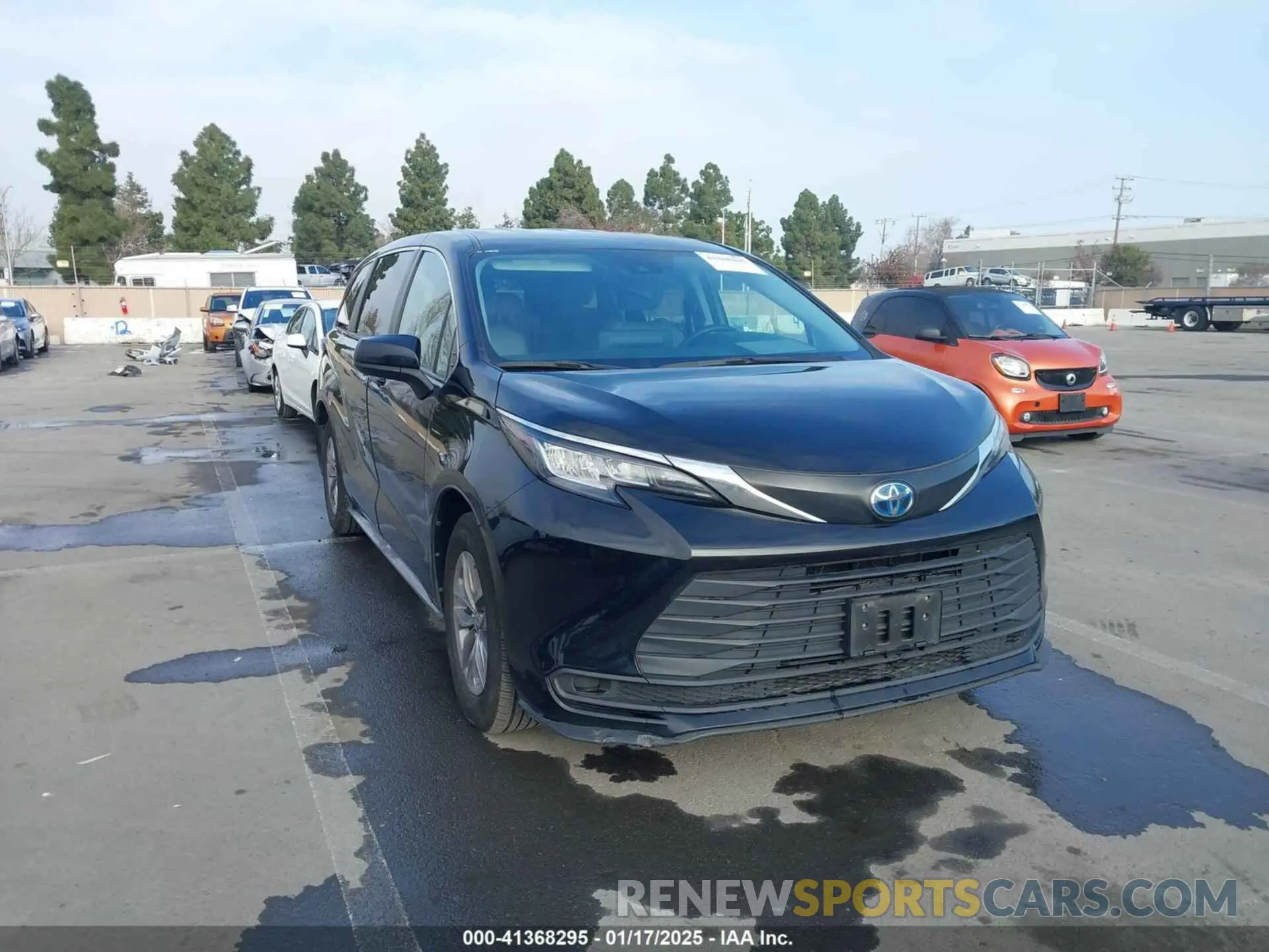 1 fotografías del automóvil dañado 5TDKRKECXNS097242 TOYOTA SIENNA 2022