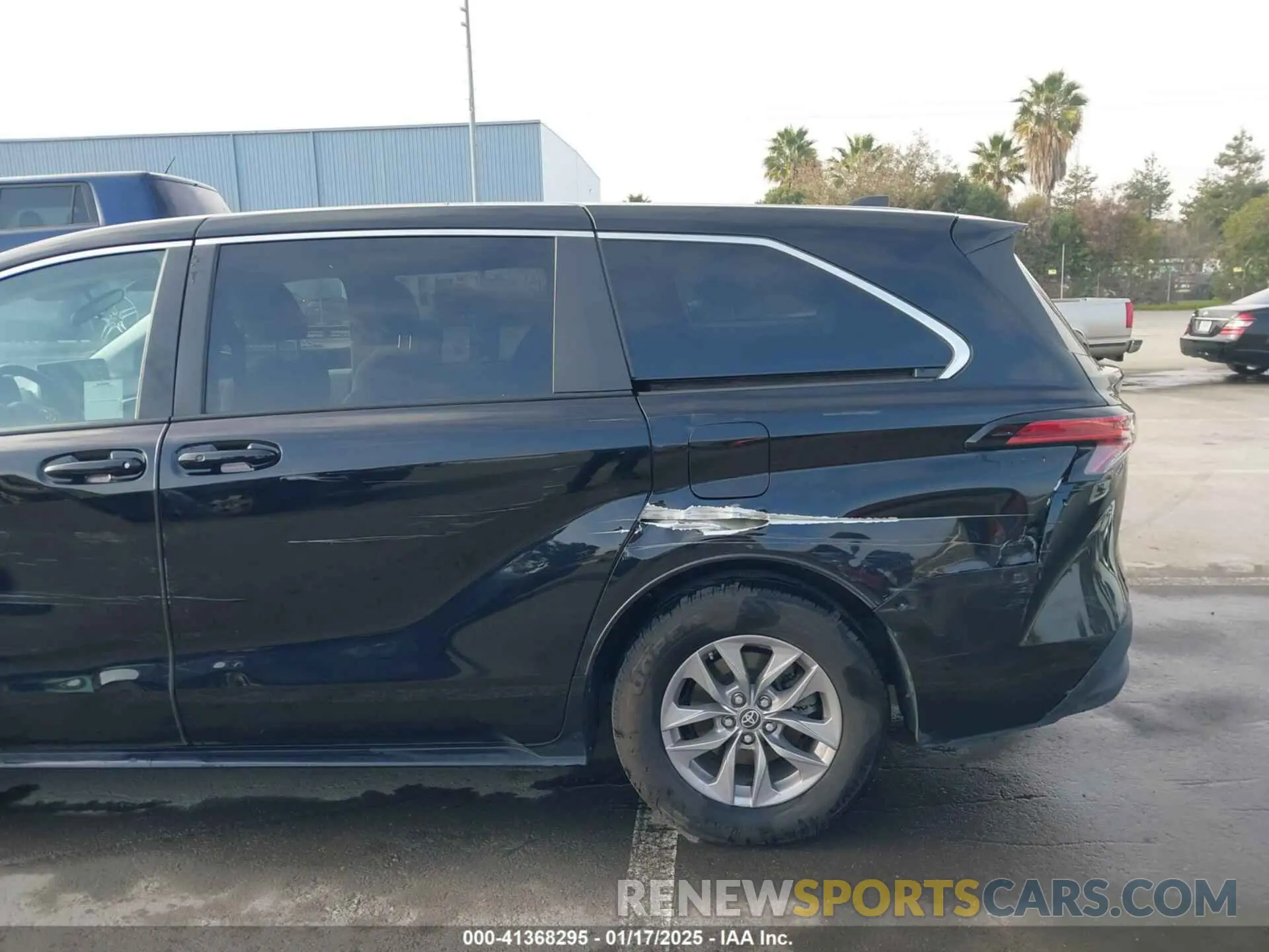 6 fotografías del automóvil dañado 5TDKRKECXNS097242 TOYOTA SIENNA 2022