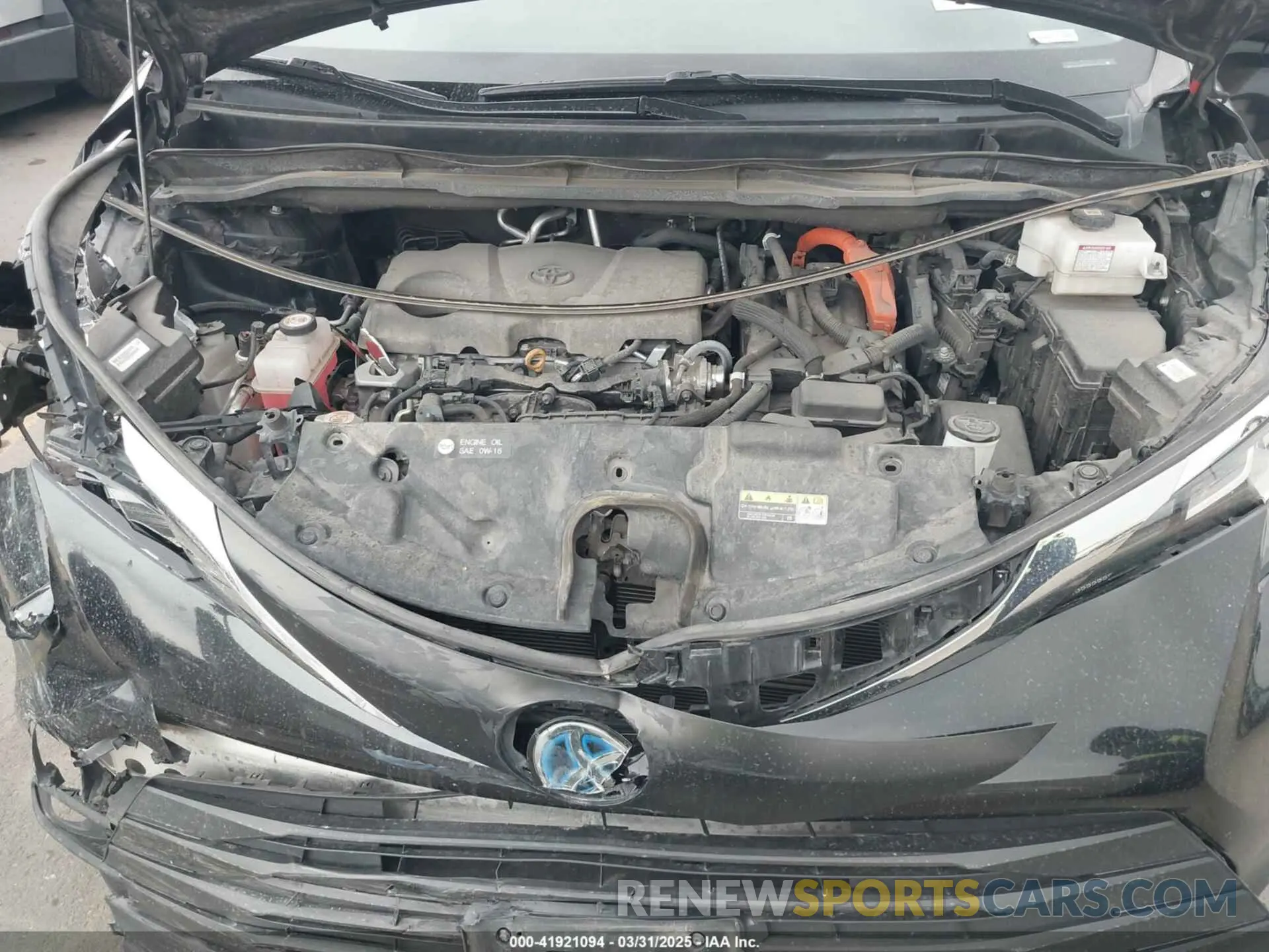 10 fotografías del automóvil dañado 5TDKSKFC1NS042455 TOYOTA SIENNA 2022