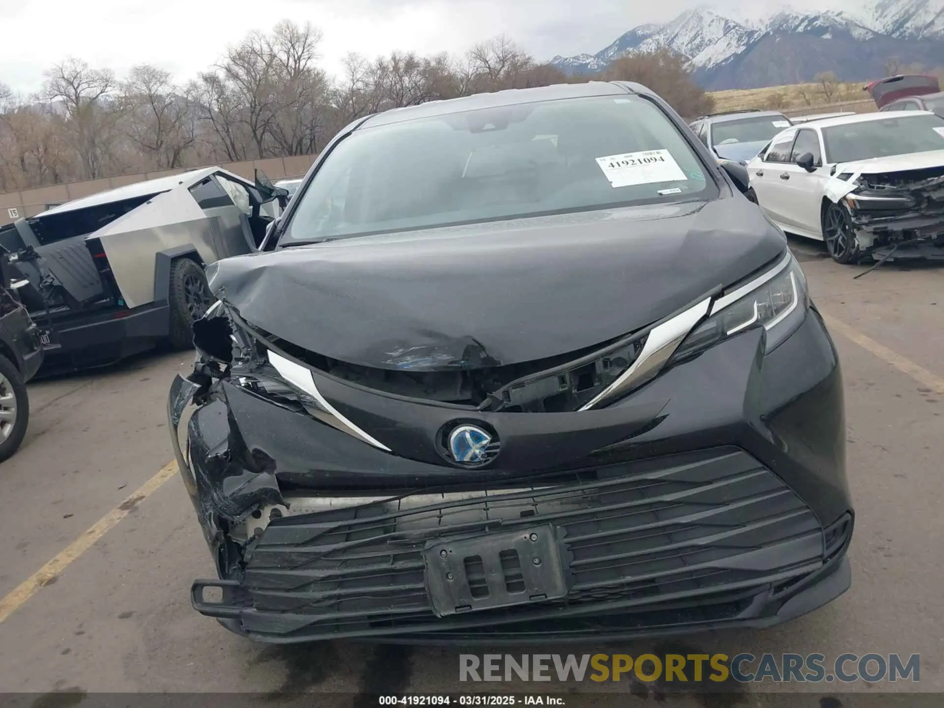 12 fotografías del automóvil dañado 5TDKSKFC1NS042455 TOYOTA SIENNA 2022