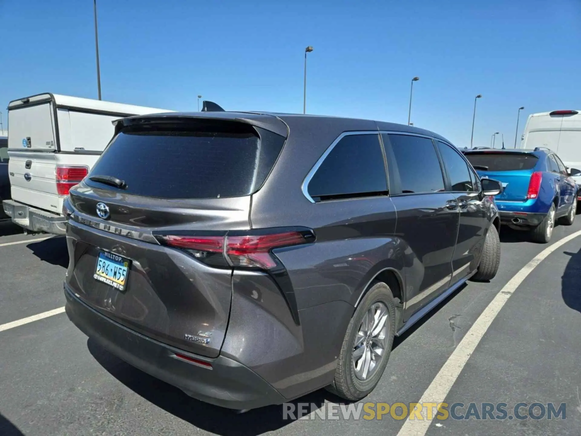 1 fotografías del automóvil dañado 5TDKSKFC6NS069991 TOYOTA SIENNA 2022