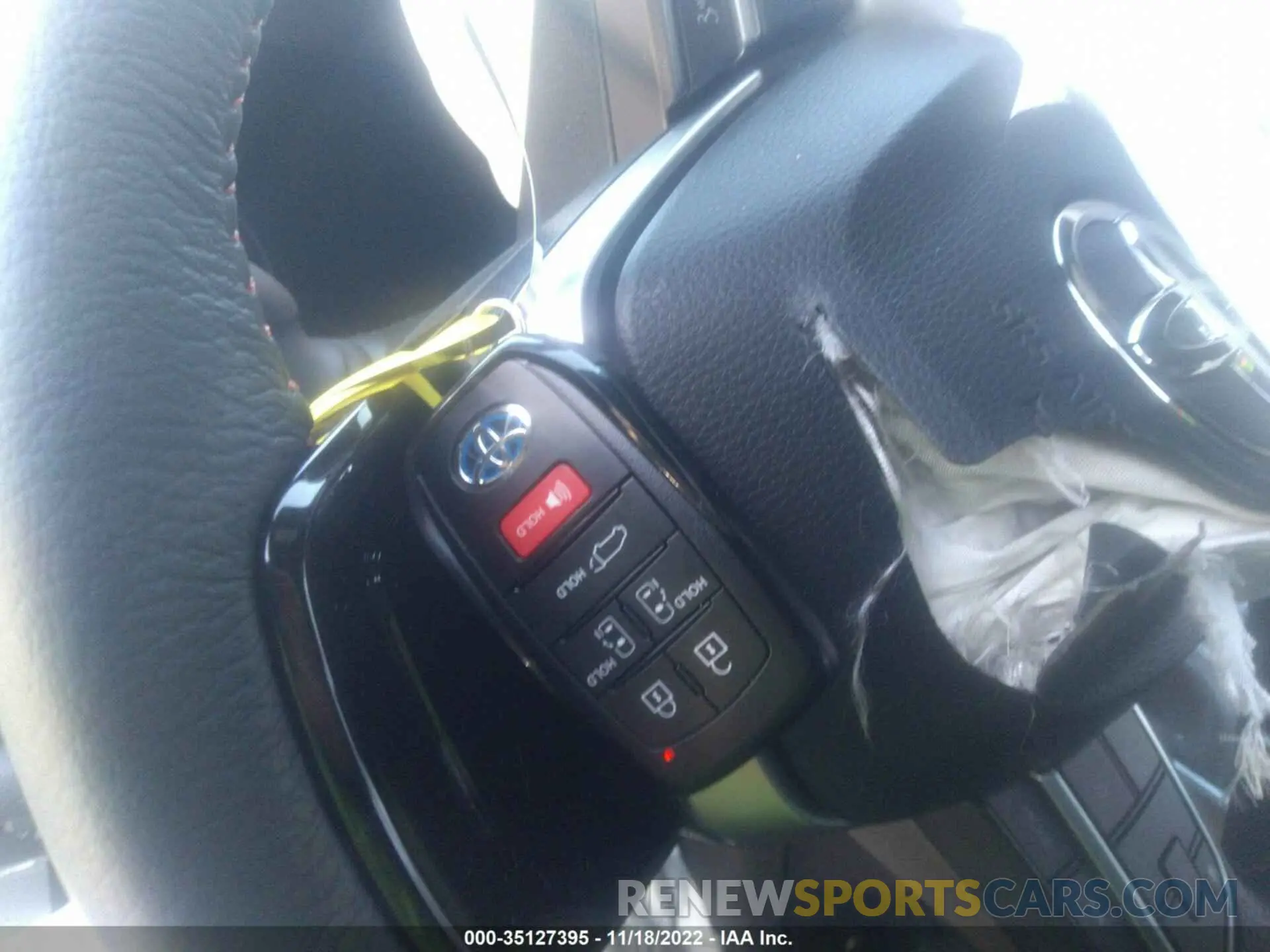 11 fotografías del automóvil dañado 5TDXRKECXNS132397 TOYOTA SIENNA 2022