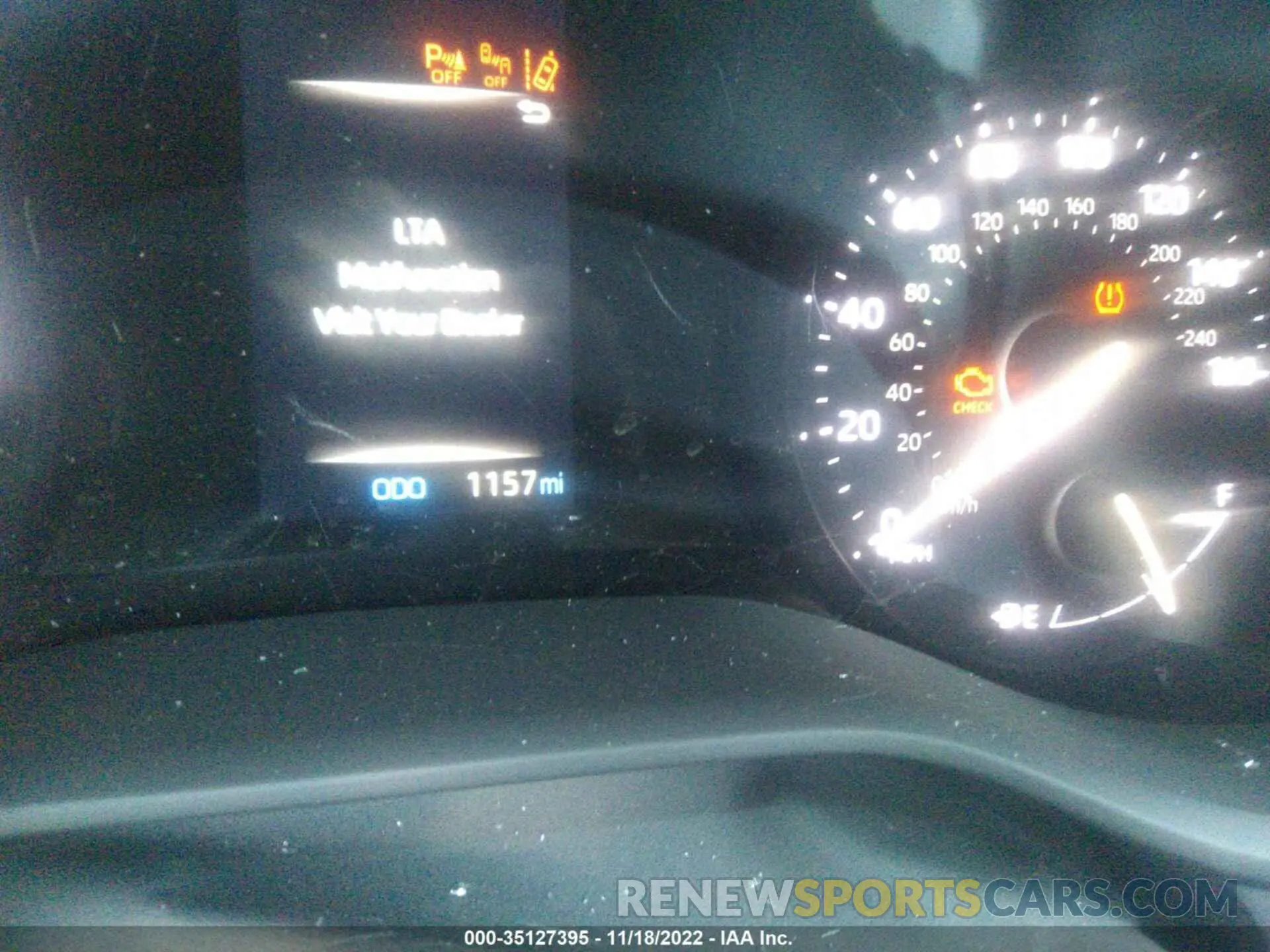 7 fotografías del automóvil dañado 5TDXRKECXNS132397 TOYOTA SIENNA 2022