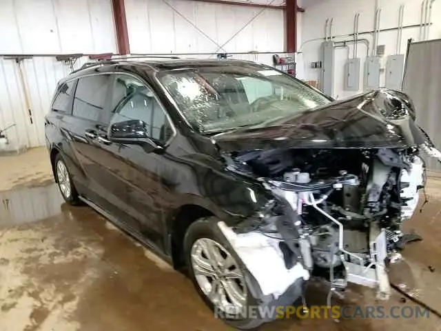 15 fotografías del automóvil dañado 5TDXSKFCXNS071524 TOYOTA SIENNA 2022