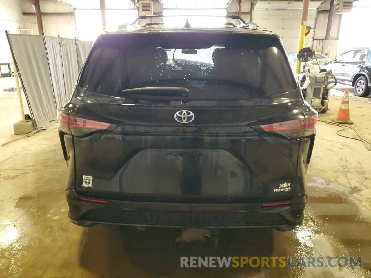 6 fotografías del automóvil dañado 5TDXSKFCXNS071524 TOYOTA SIENNA 2022