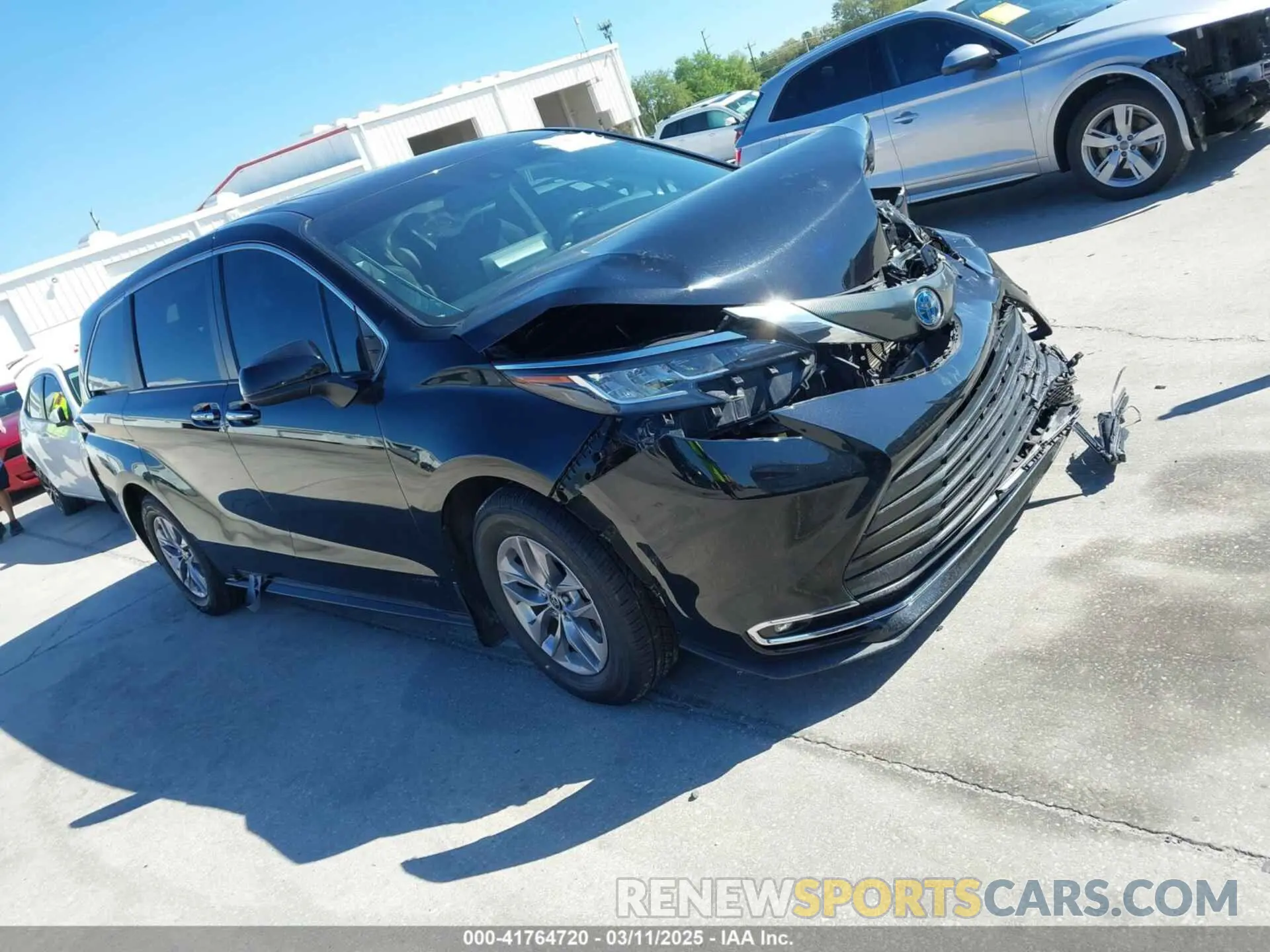 12 fotografías del automóvil dañado 5TDYRKEC2NS125318 TOYOTA SIENNA 2022