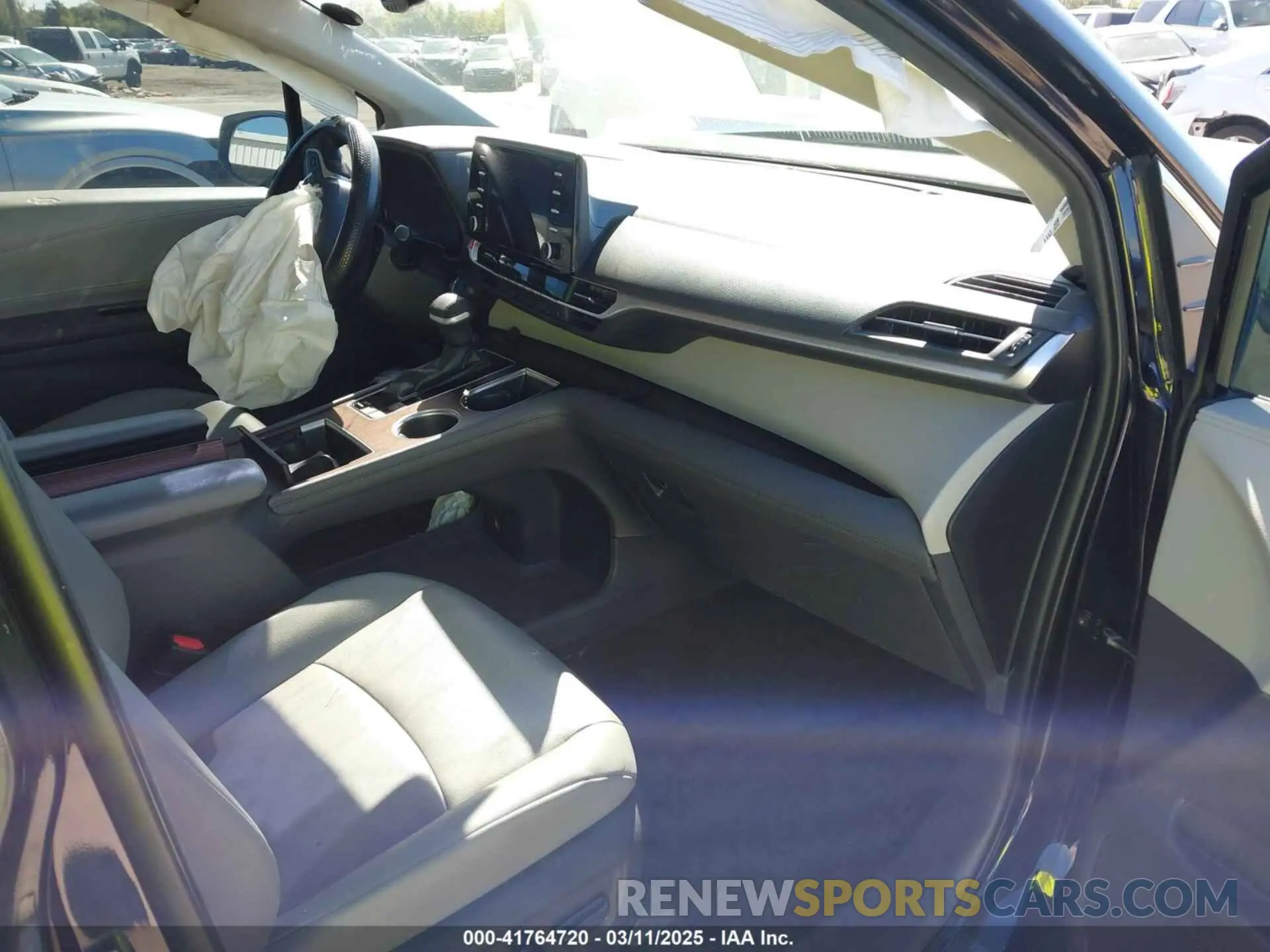 5 fotografías del automóvil dañado 5TDYRKEC2NS125318 TOYOTA SIENNA 2022