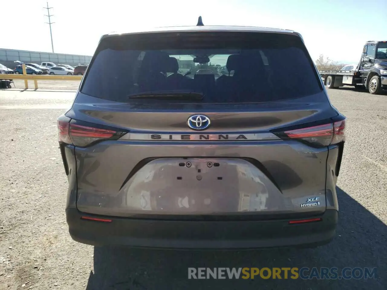 6 fotografías del automóvil dañado 5TDYRKEC9NS093306 TOYOTA SIENNA 2022