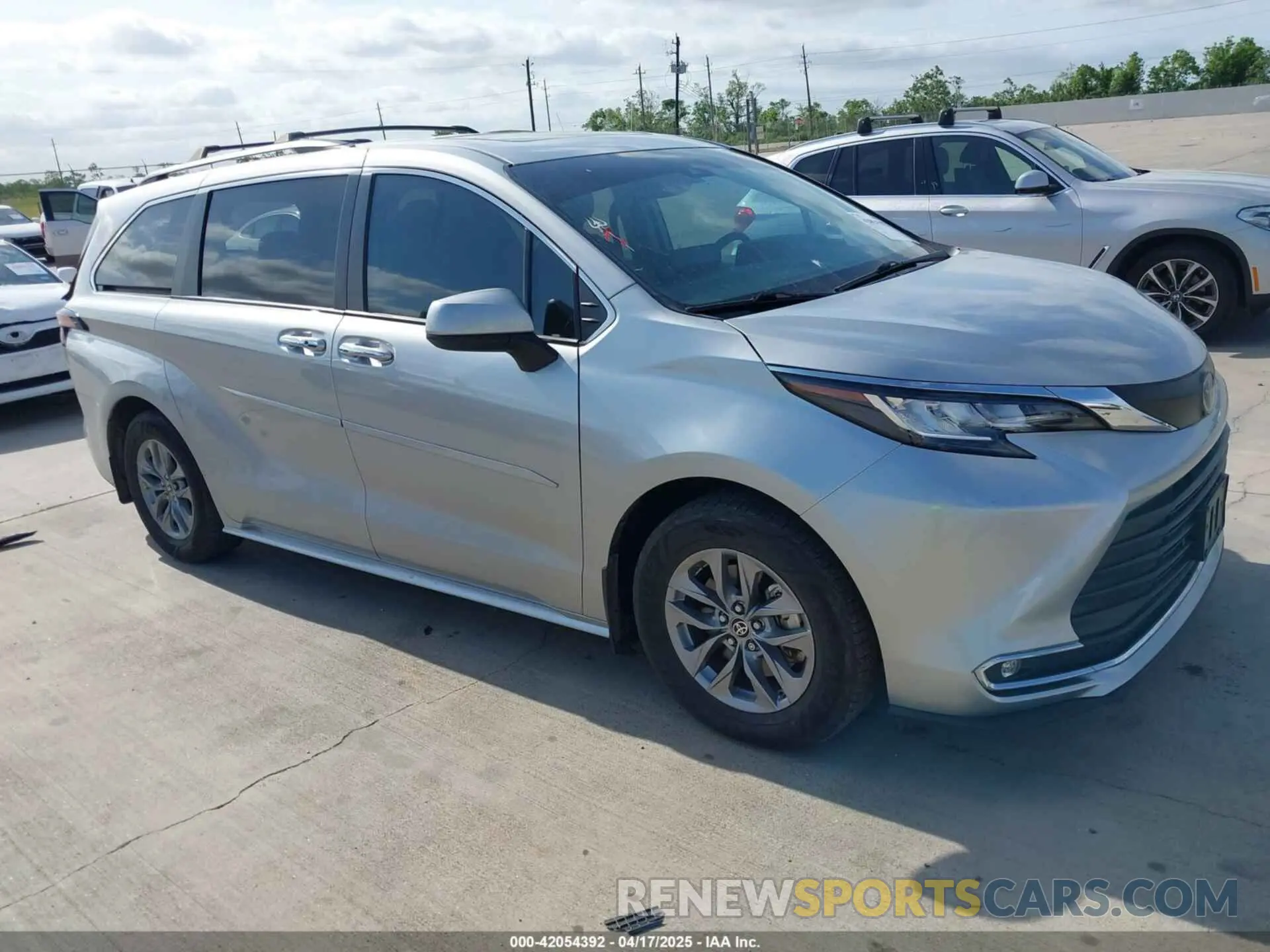 1 fotografías del automóvil dañado 5TDYRKECXNS076093 TOYOTA SIENNA 2022