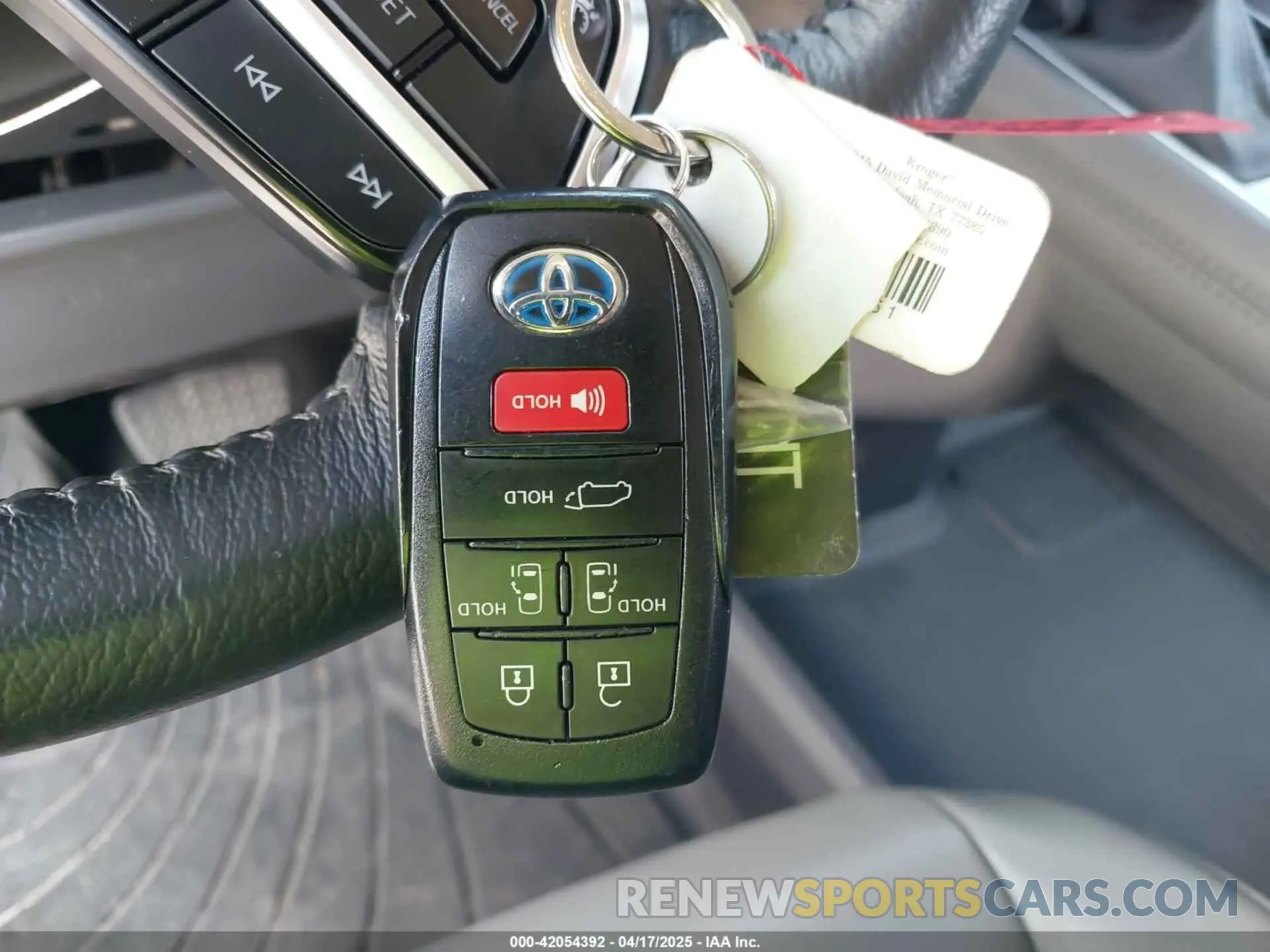 11 fotografías del automóvil dañado 5TDYRKECXNS076093 TOYOTA SIENNA 2022