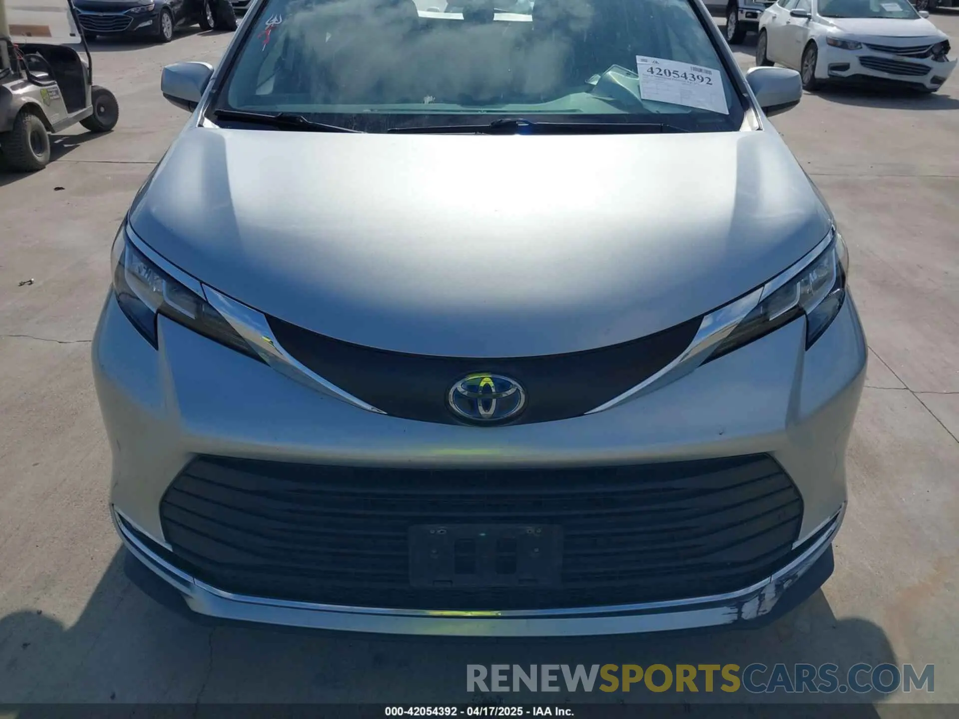13 fotografías del automóvil dañado 5TDYRKECXNS076093 TOYOTA SIENNA 2022