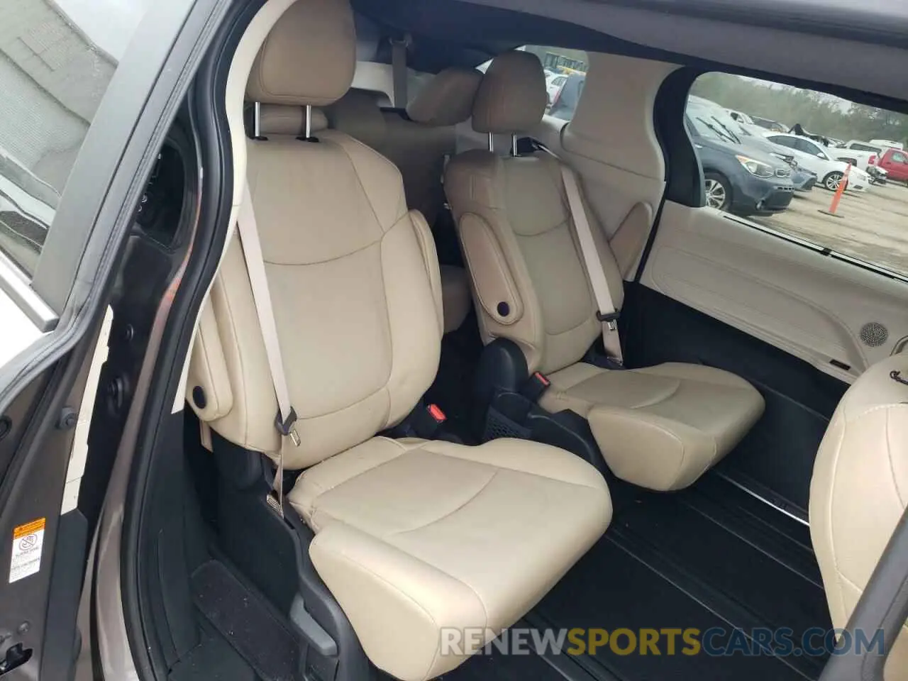 11 fotografías del automóvil dañado 5TDYRKECXNS087319 TOYOTA SIENNA 2022