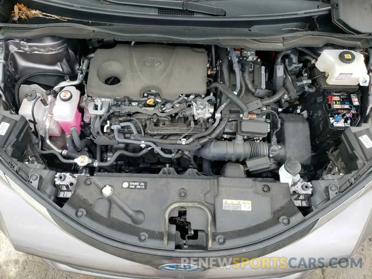 12 fotografías del automóvil dañado 5TDYRKECXNS087319 TOYOTA SIENNA 2022