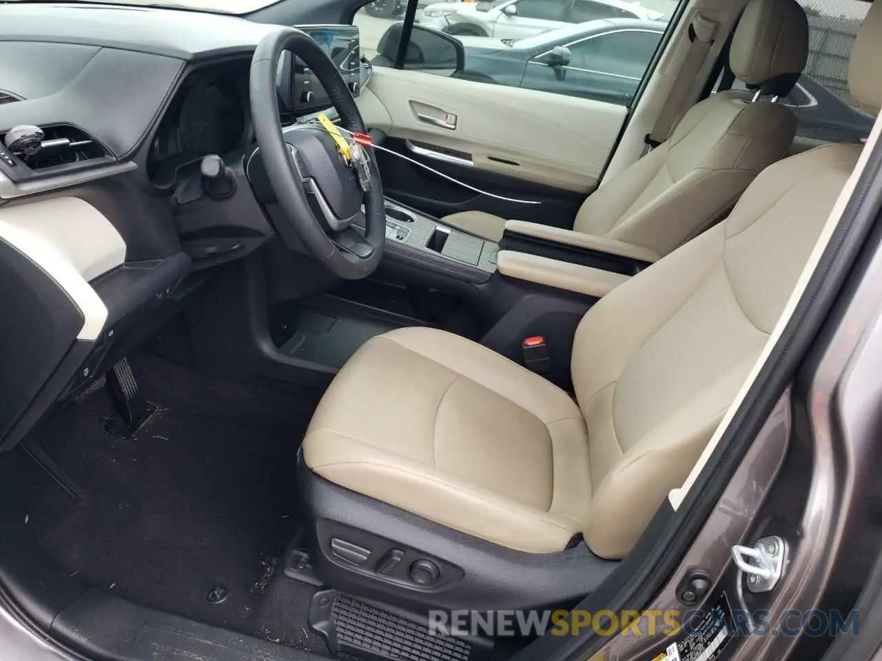 7 fotografías del automóvil dañado 5TDYRKECXNS087319 TOYOTA SIENNA 2022