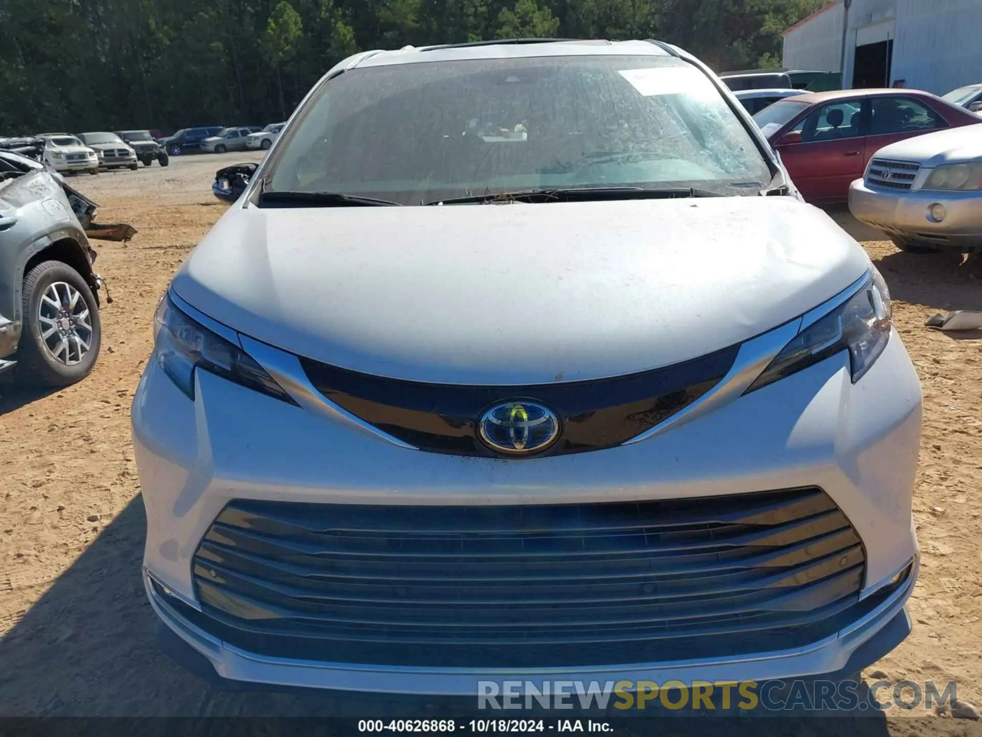 13 fotografías del automóvil dañado 5TDZRKEC6NS094546 TOYOTA SIENNA 2022