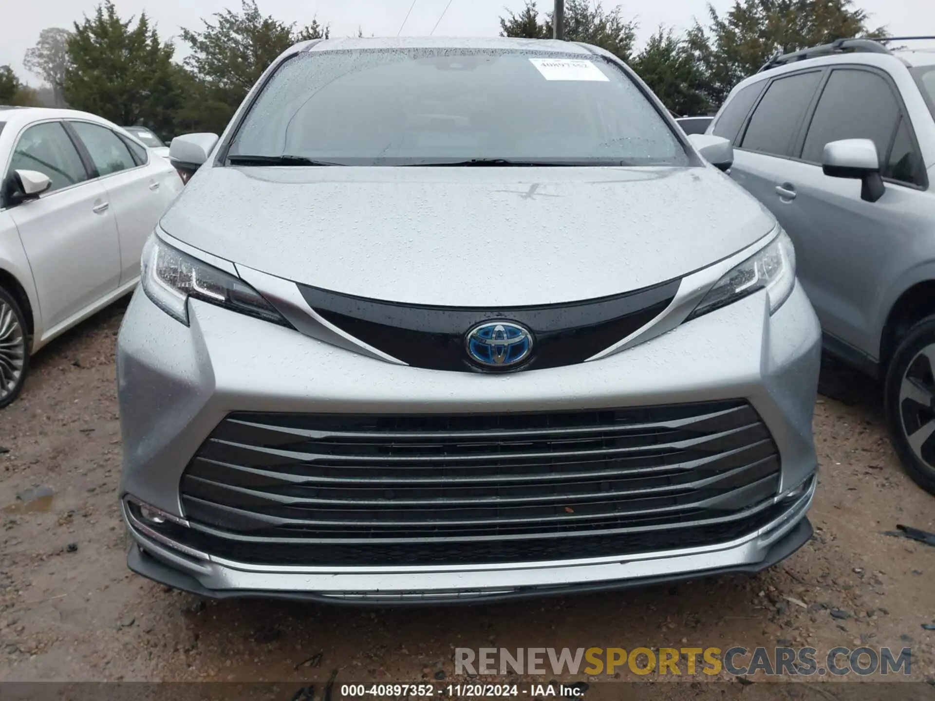 12 fotografías del automóvil dañado 5TDZRKECXNS075255 TOYOTA SIENNA 2022