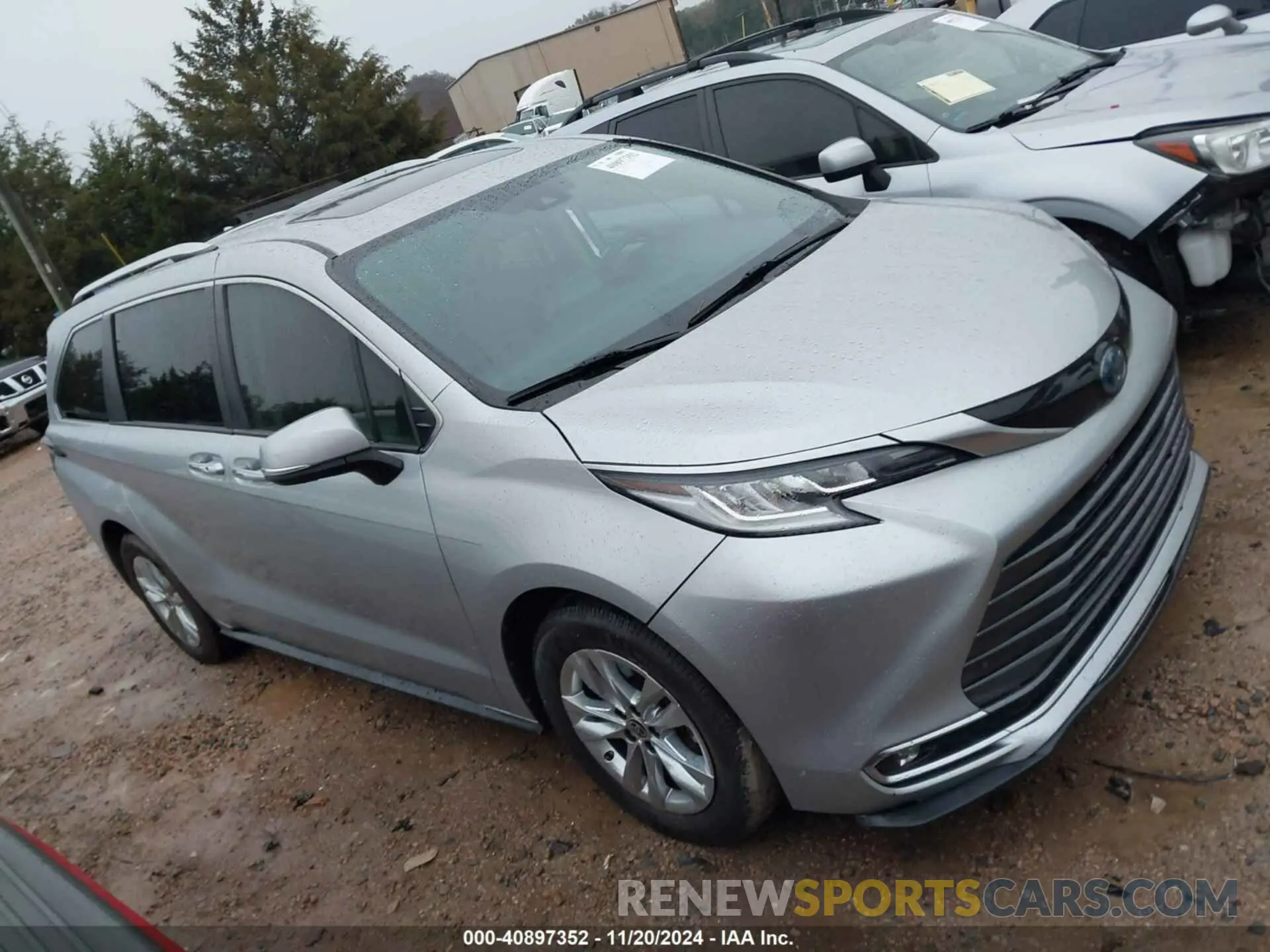 13 fotografías del automóvil dañado 5TDZRKECXNS075255 TOYOTA SIENNA 2022