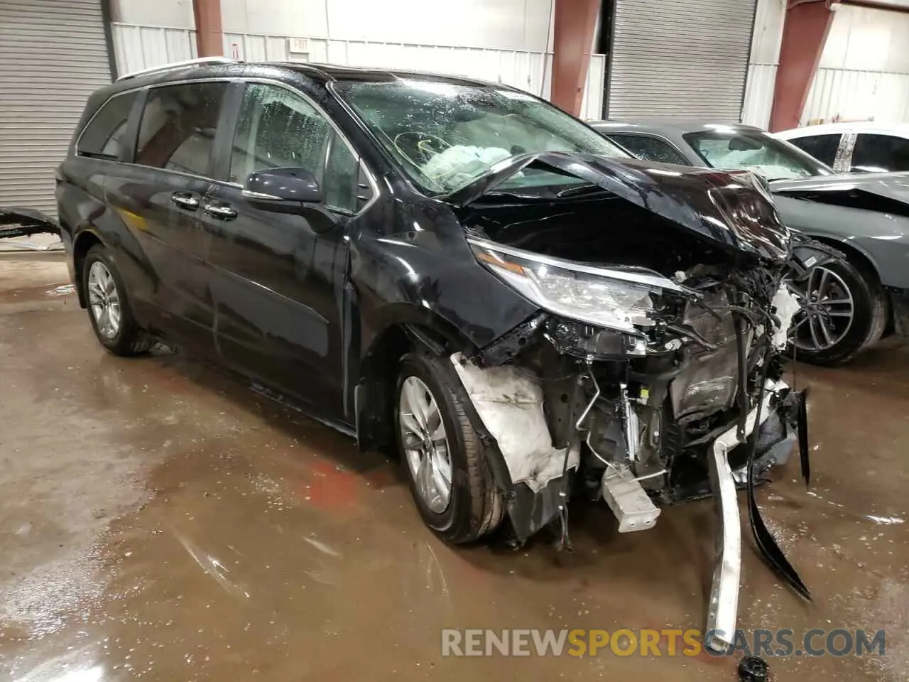 1 fotografías del automóvil dañado 5TDZSKFC1NS059979 TOYOTA SIENNA 2022