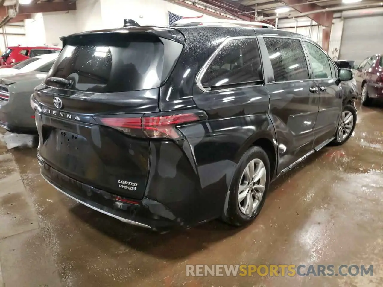 4 fotografías del automóvil dañado 5TDZSKFC1NS059979 TOYOTA SIENNA 2022