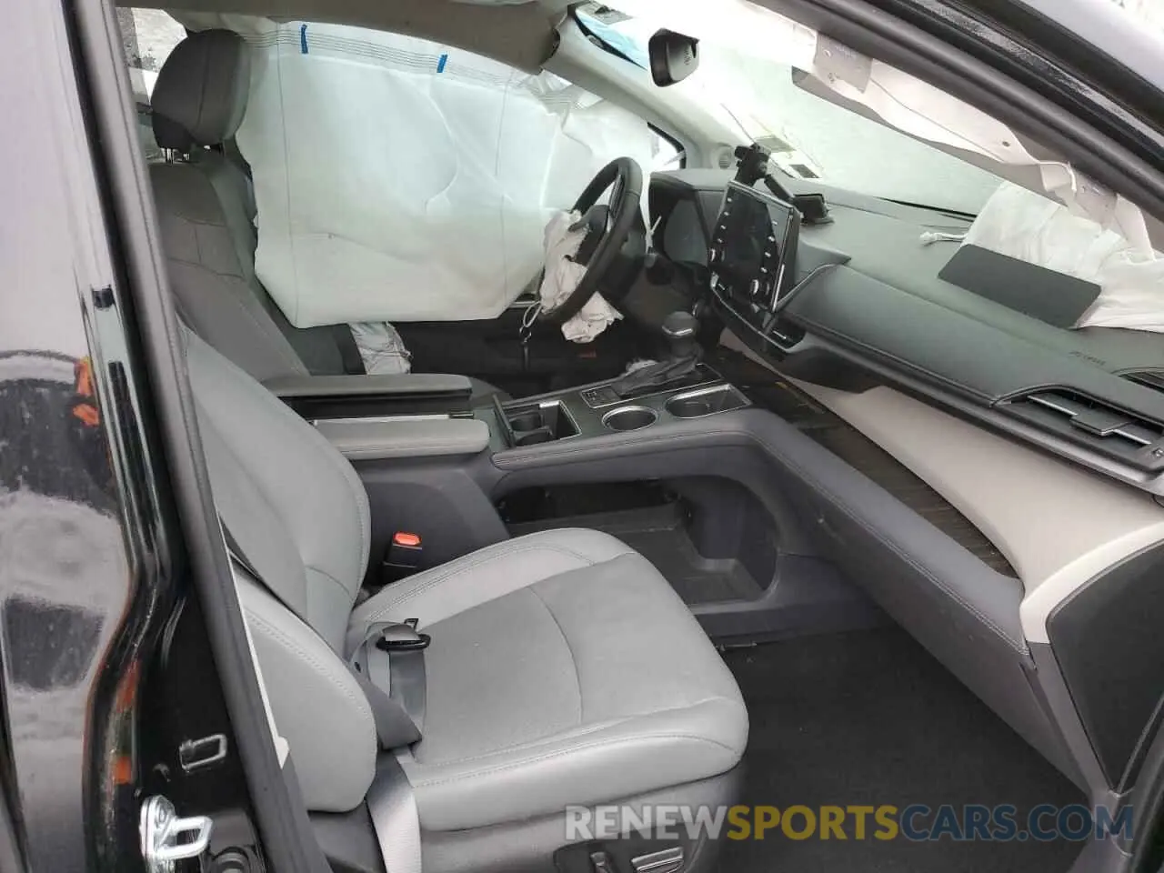 5 fotografías del automóvil dañado 5TDZSKFC1NS059979 TOYOTA SIENNA 2022