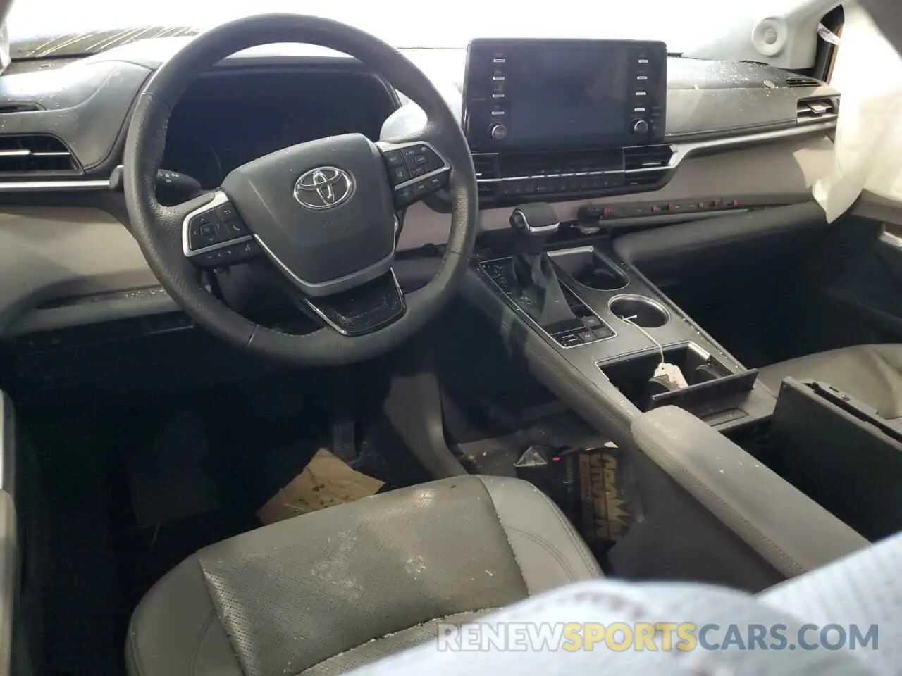 8 fotografías del automóvil dañado 5TDZSKFC2NS047453 TOYOTA SIENNA 2022