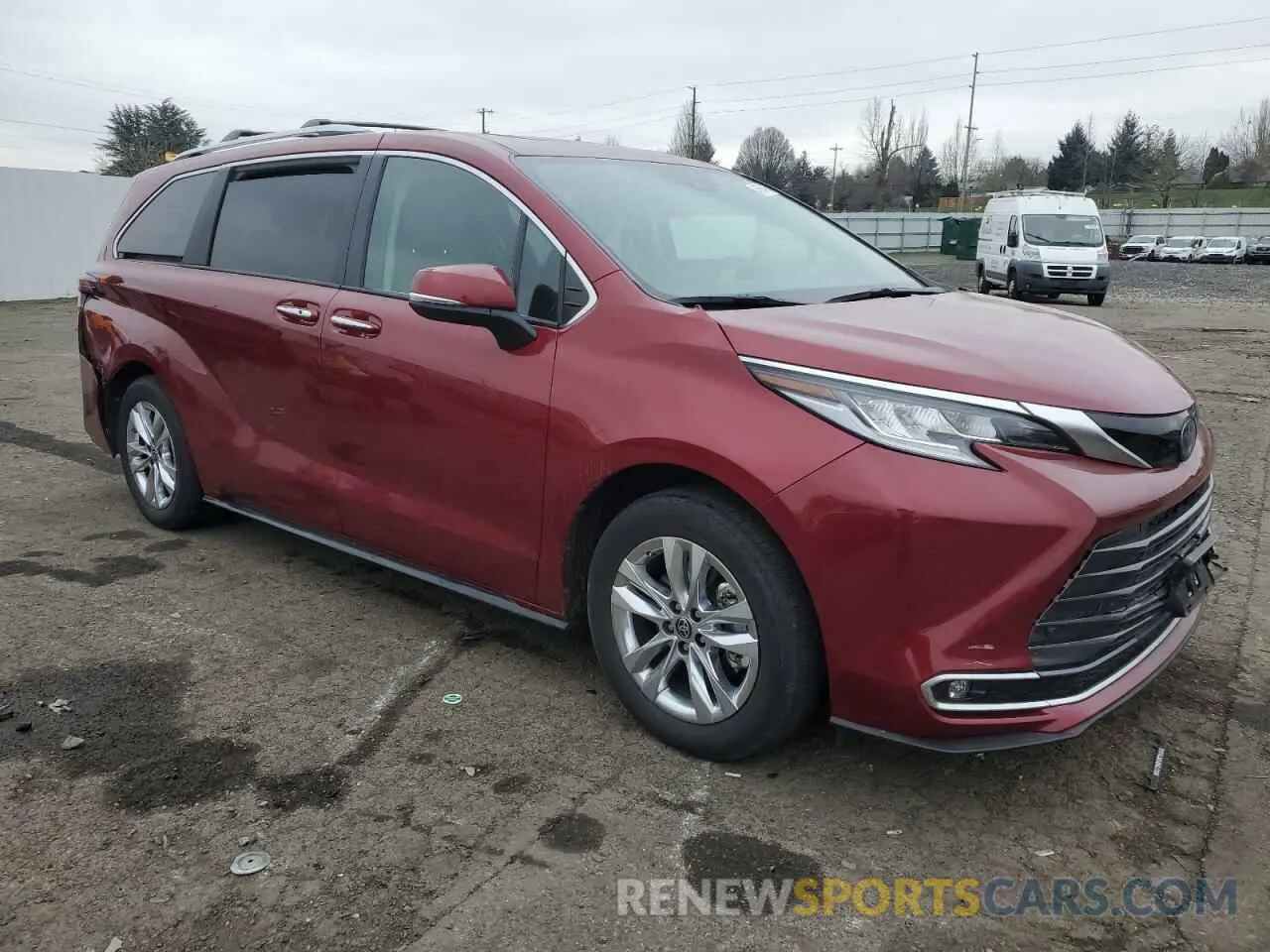 4 fotografías del automóvil dañado 5TDZSKFC8NS054715 TOYOTA SIENNA 2022