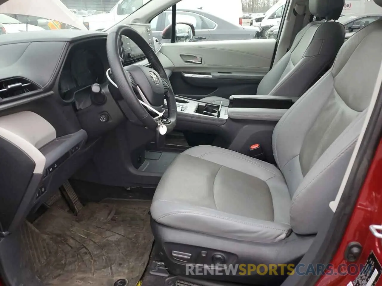 7 fotografías del automóvil dañado 5TDZSKFC8NS054715 TOYOTA SIENNA 2022