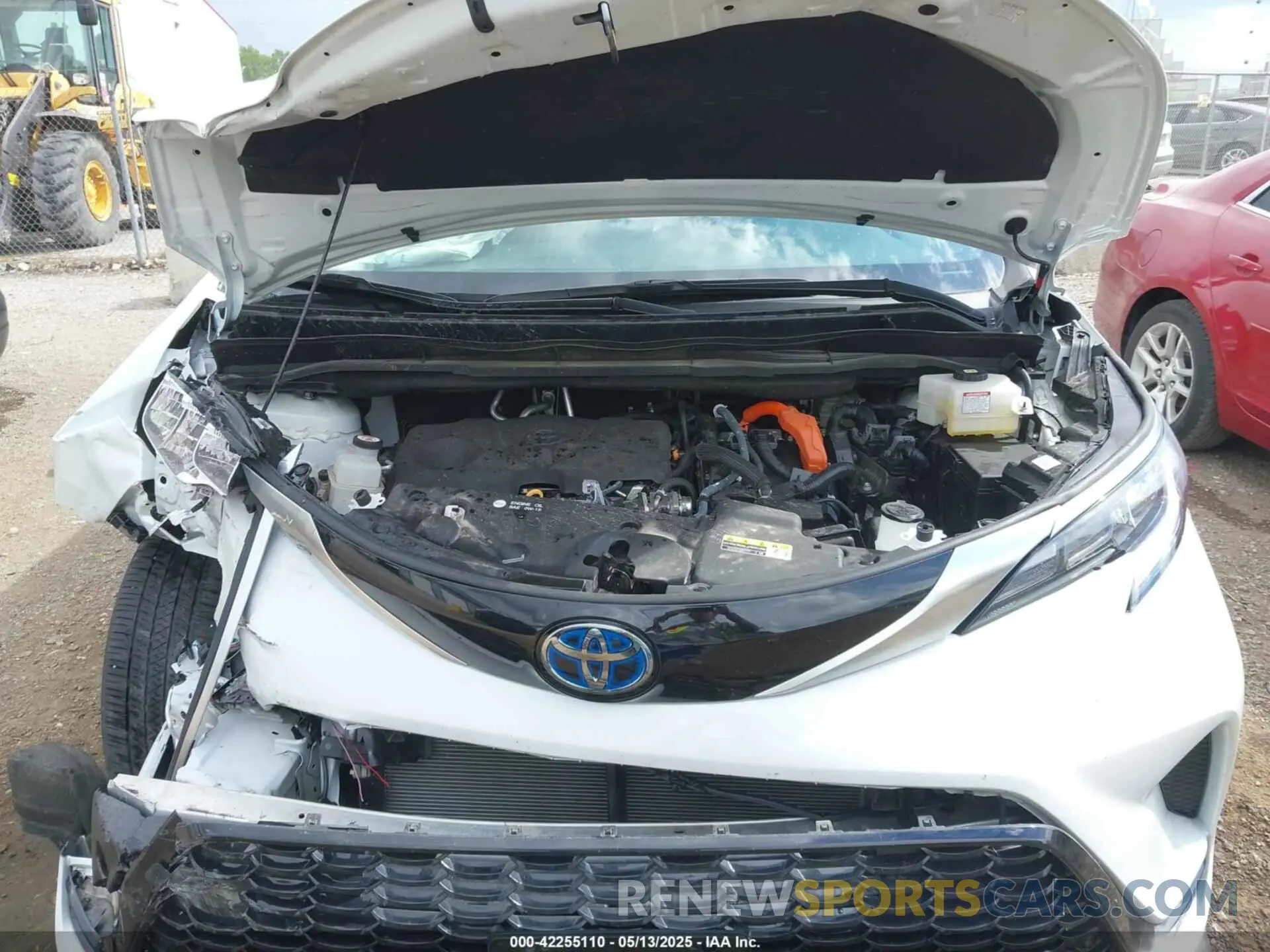 10 fotografías del automóvil dañado 5TDCSKFC1PS079366 TOYOTA SIENNA 2023