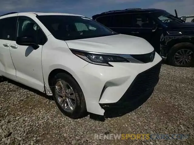 12 fotografías del automóvil dañado 5TDDSKFC1PS099900 TOYOTA SIENNA 2023