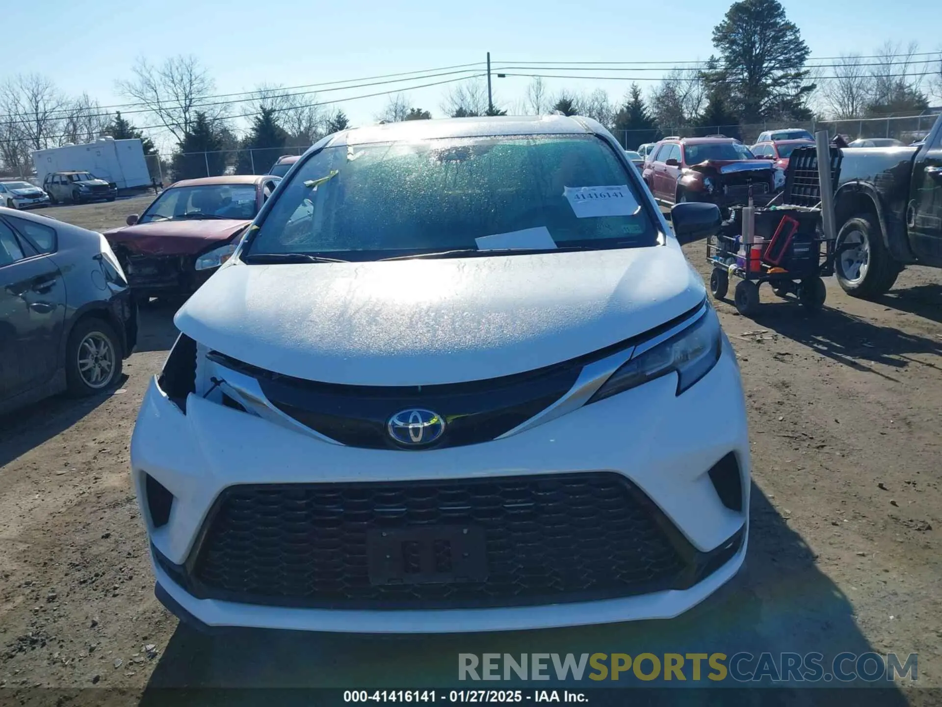 11 fotografías del automóvil dañado 5TDDSKFC6PS107134 TOYOTA SIENNA 2023