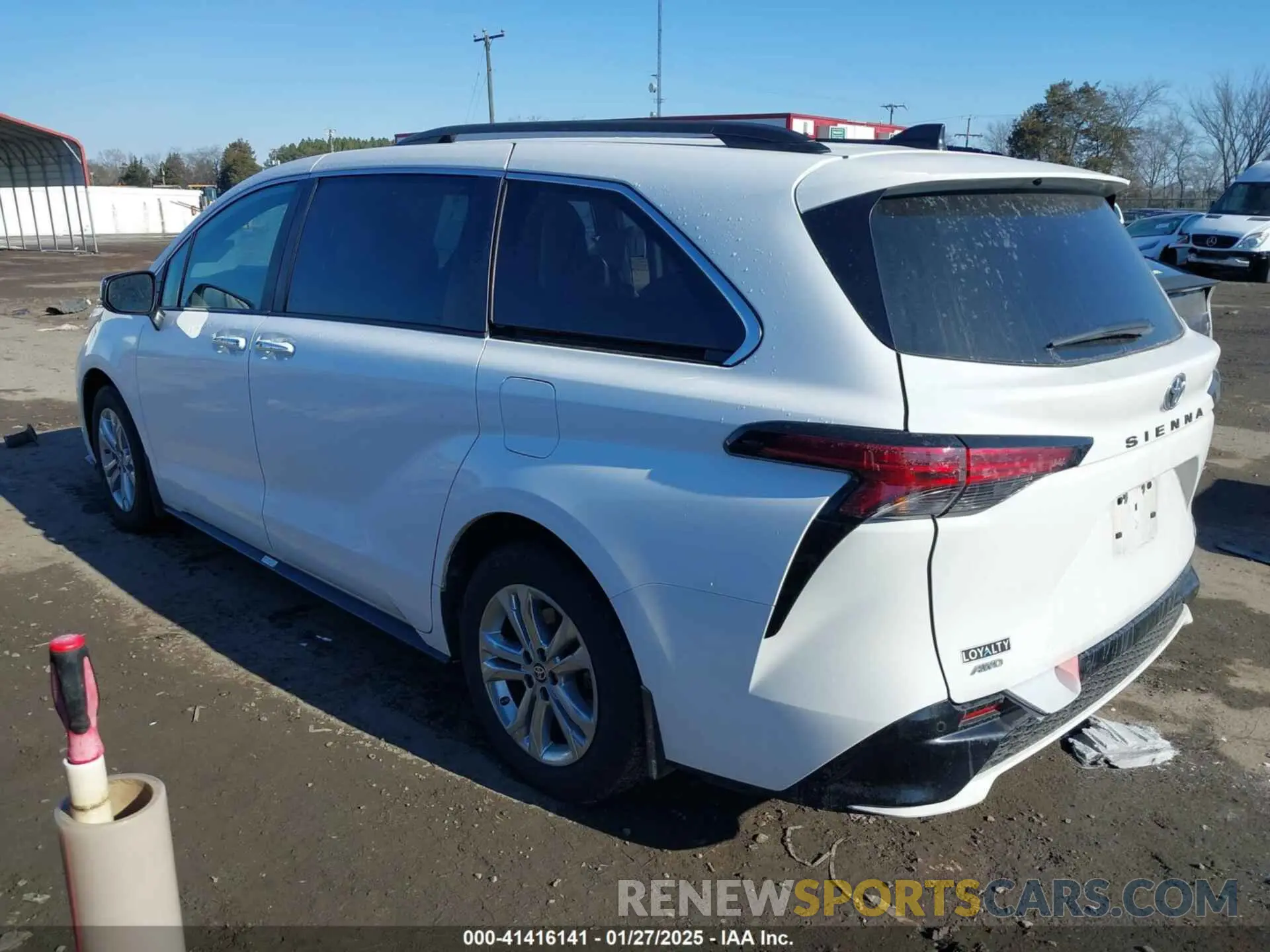3 fotografías del automóvil dañado 5TDDSKFC6PS107134 TOYOTA SIENNA 2023