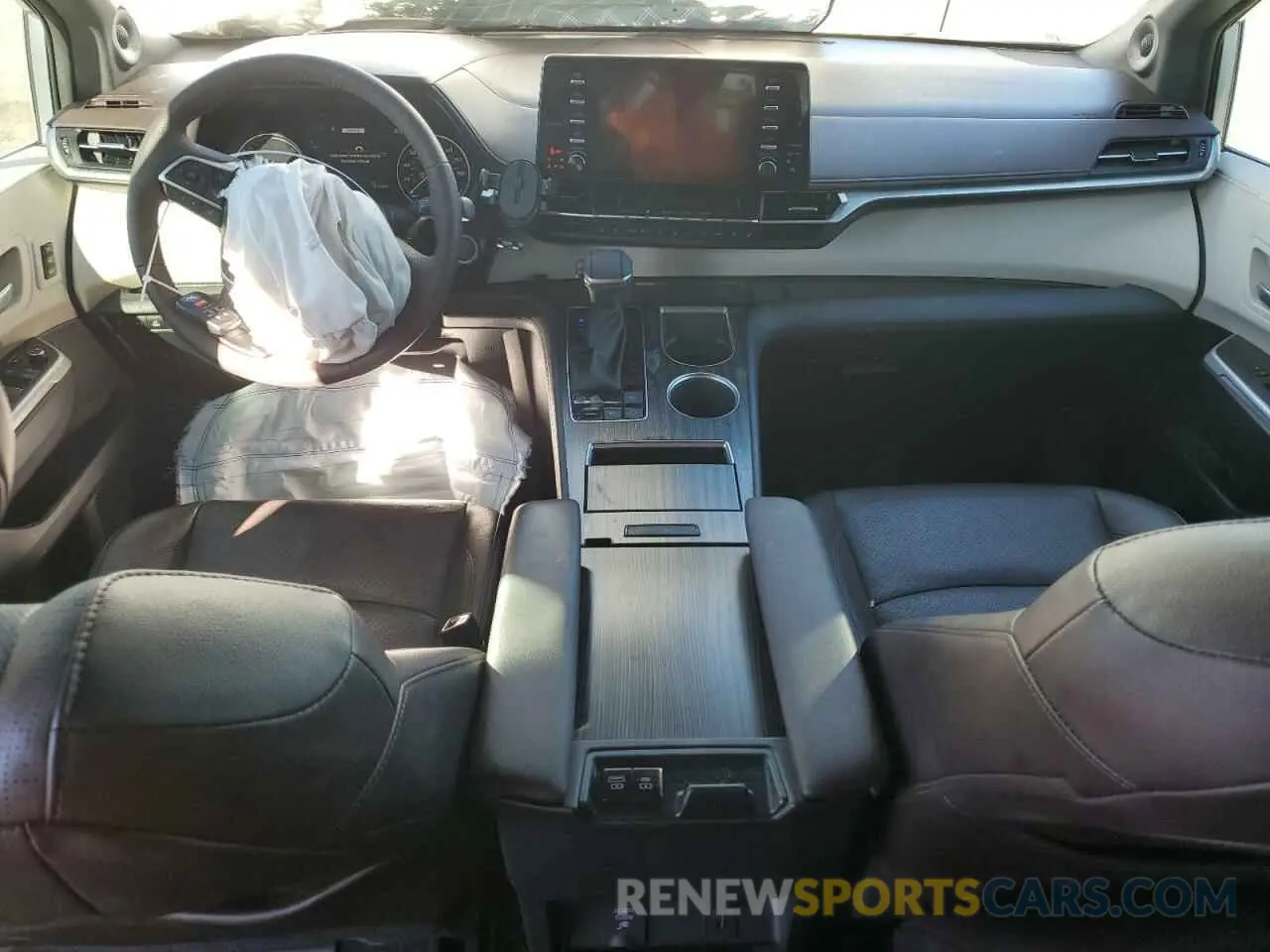 8 fotografías del automóvil dañado 5TDERKEC6PS159753 TOYOTA SIENNA 2023