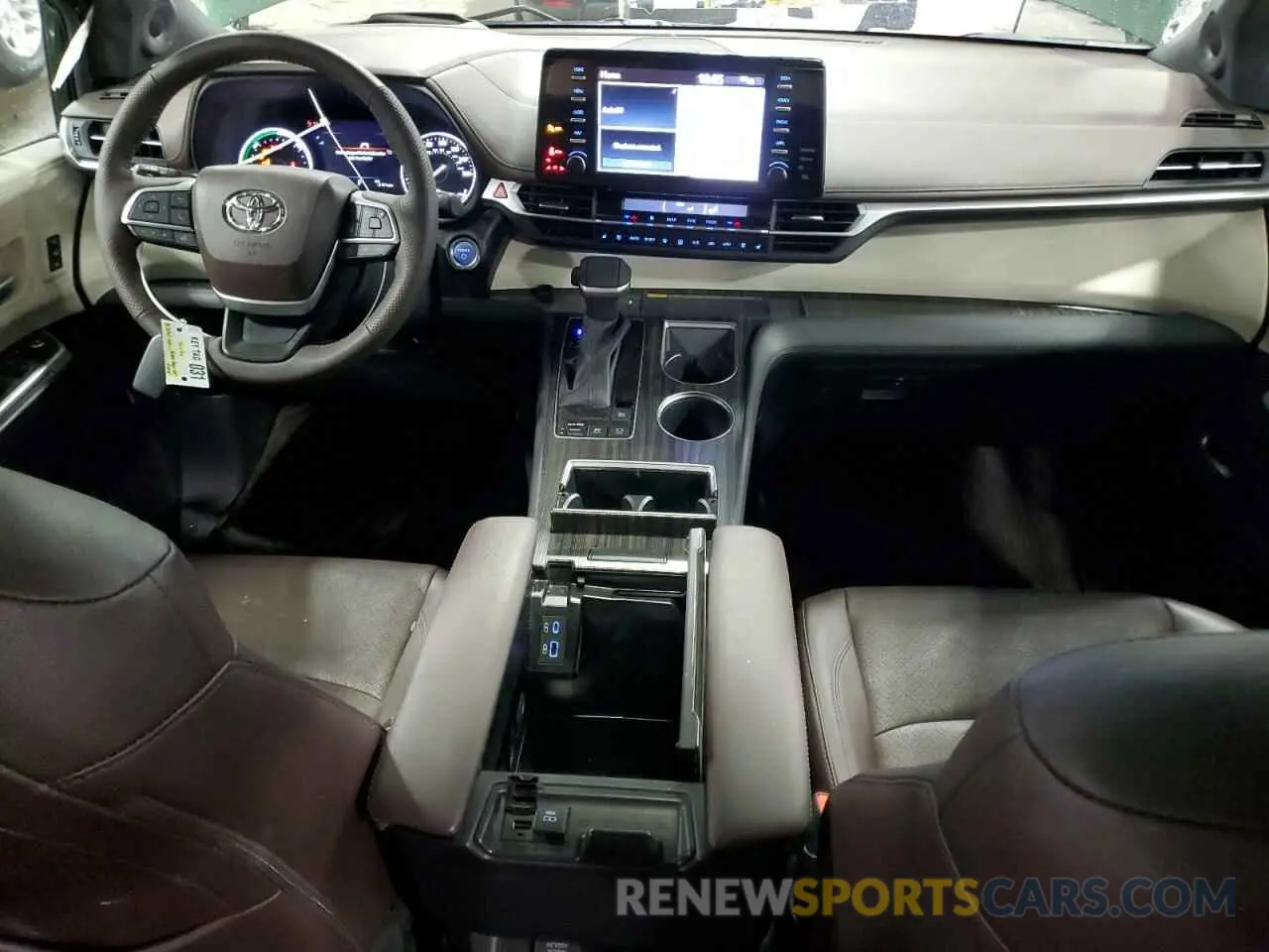 8 fotografías del automóvil dañado 5TDESKFC1PS097942 TOYOTA SIENNA 2023