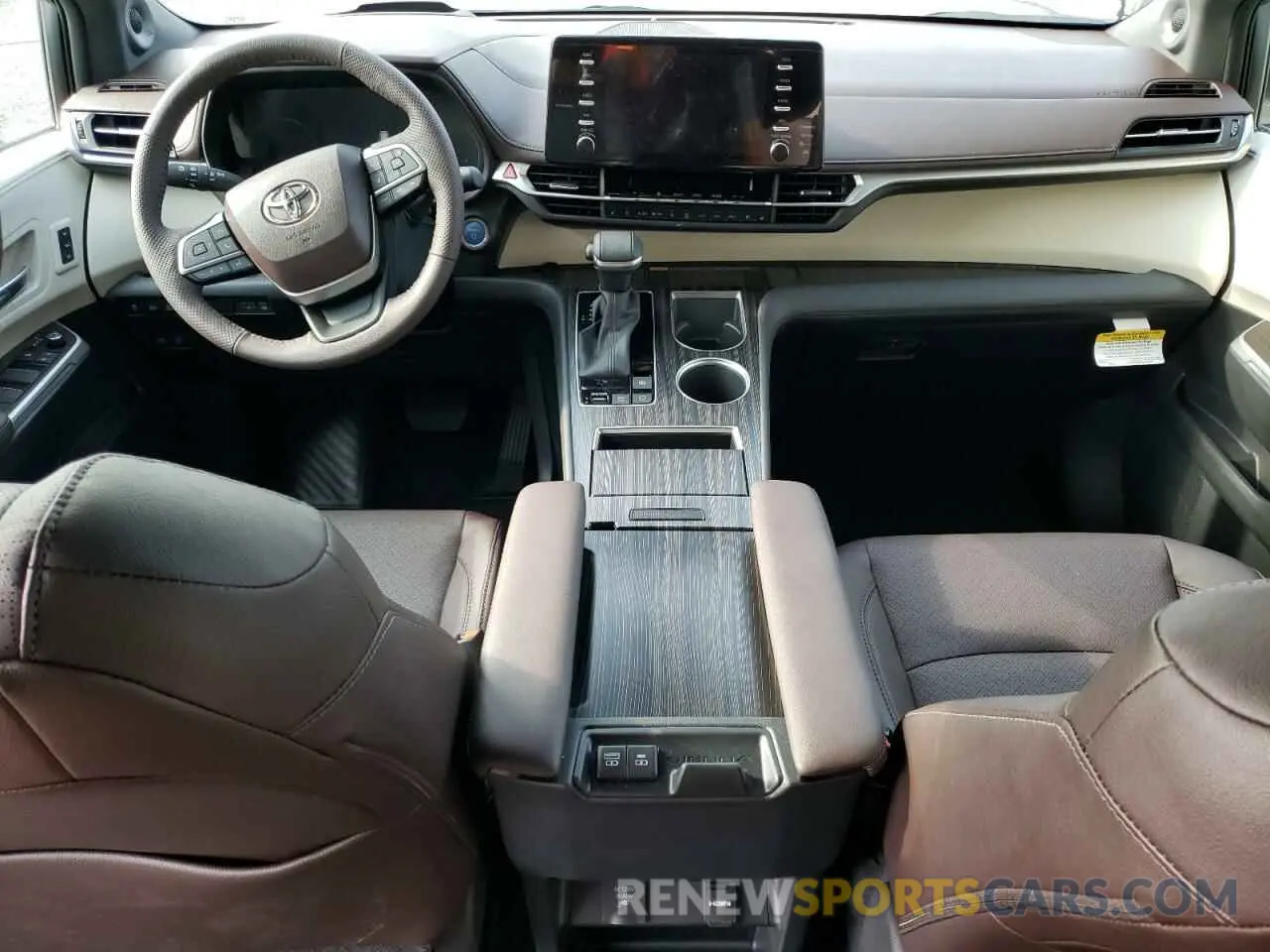 8 fotografías del automóvil dañado 5TDESKFC3PS093410 TOYOTA SIENNA 2023