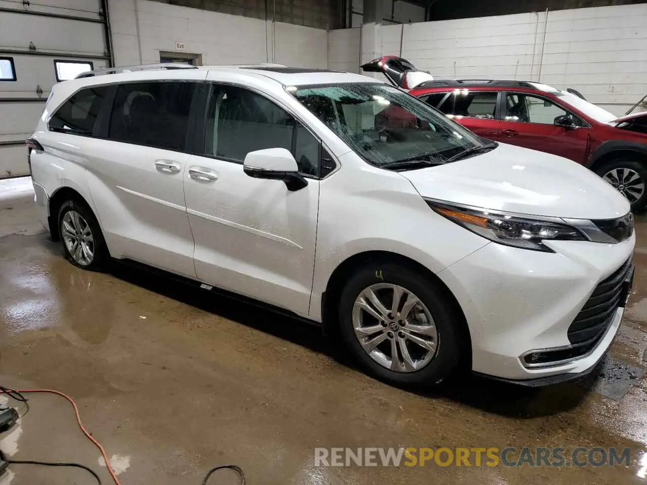 4 fotografías del automóvil dañado 5TDESKFC4PS094310 TOYOTA SIENNA 2023