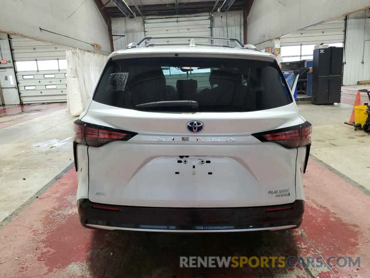 6 fotografías del automóvil dañado 5TDESKFC5PS103449 TOYOTA SIENNA 2023