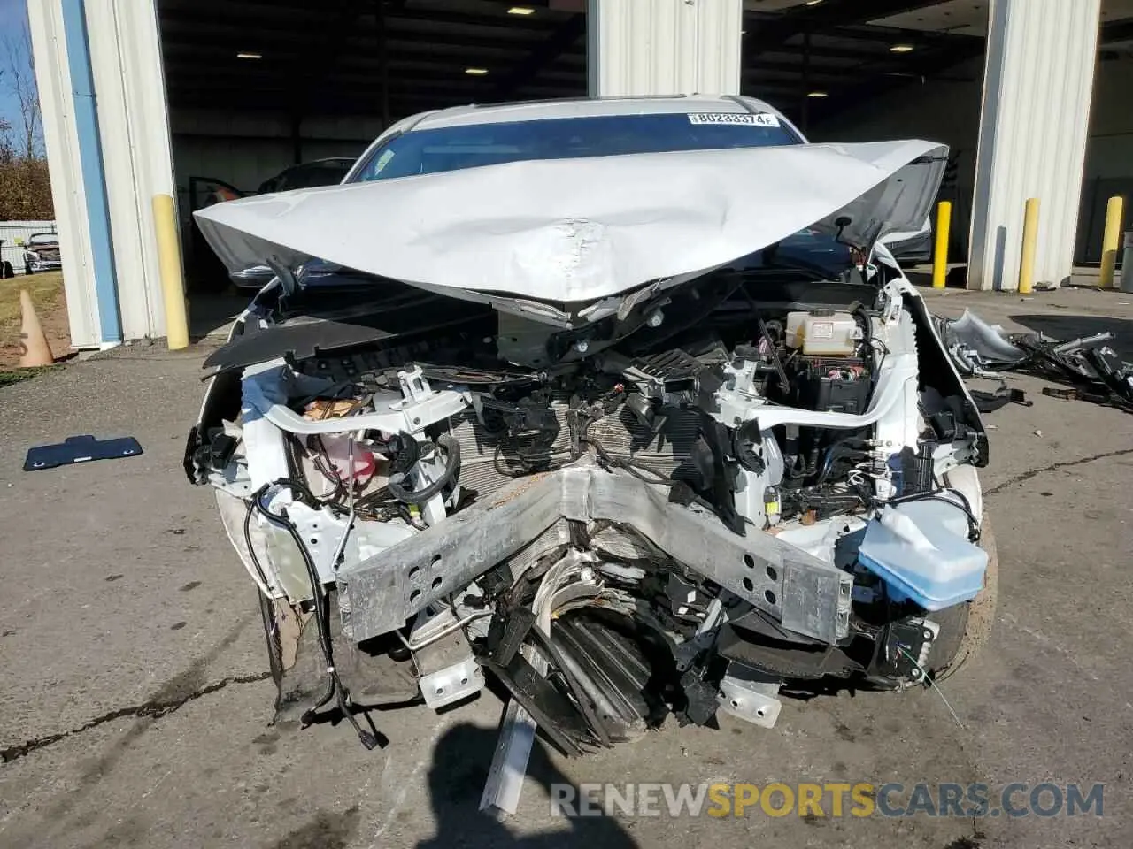 5 fotografías del automóvil dañado 5TDESKFC9PS093735 TOYOTA SIENNA 2023