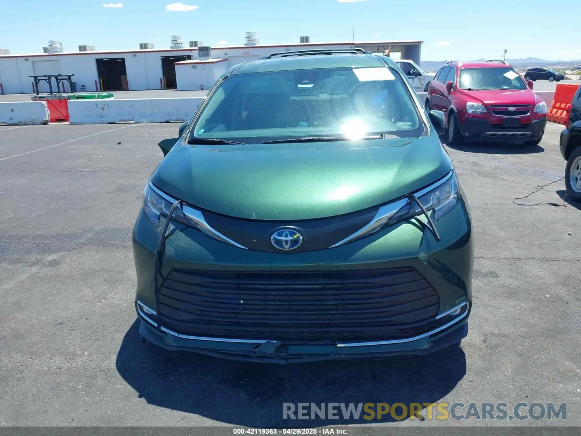 13 fotografías del automóvil dañado 5TDJRKEC7PS148419 TOYOTA SIENNA 2023