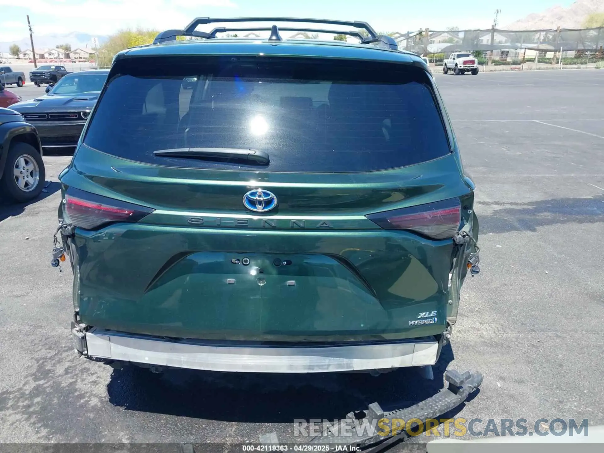 19 fotografías del automóvil dañado 5TDJRKEC7PS148419 TOYOTA SIENNA 2023