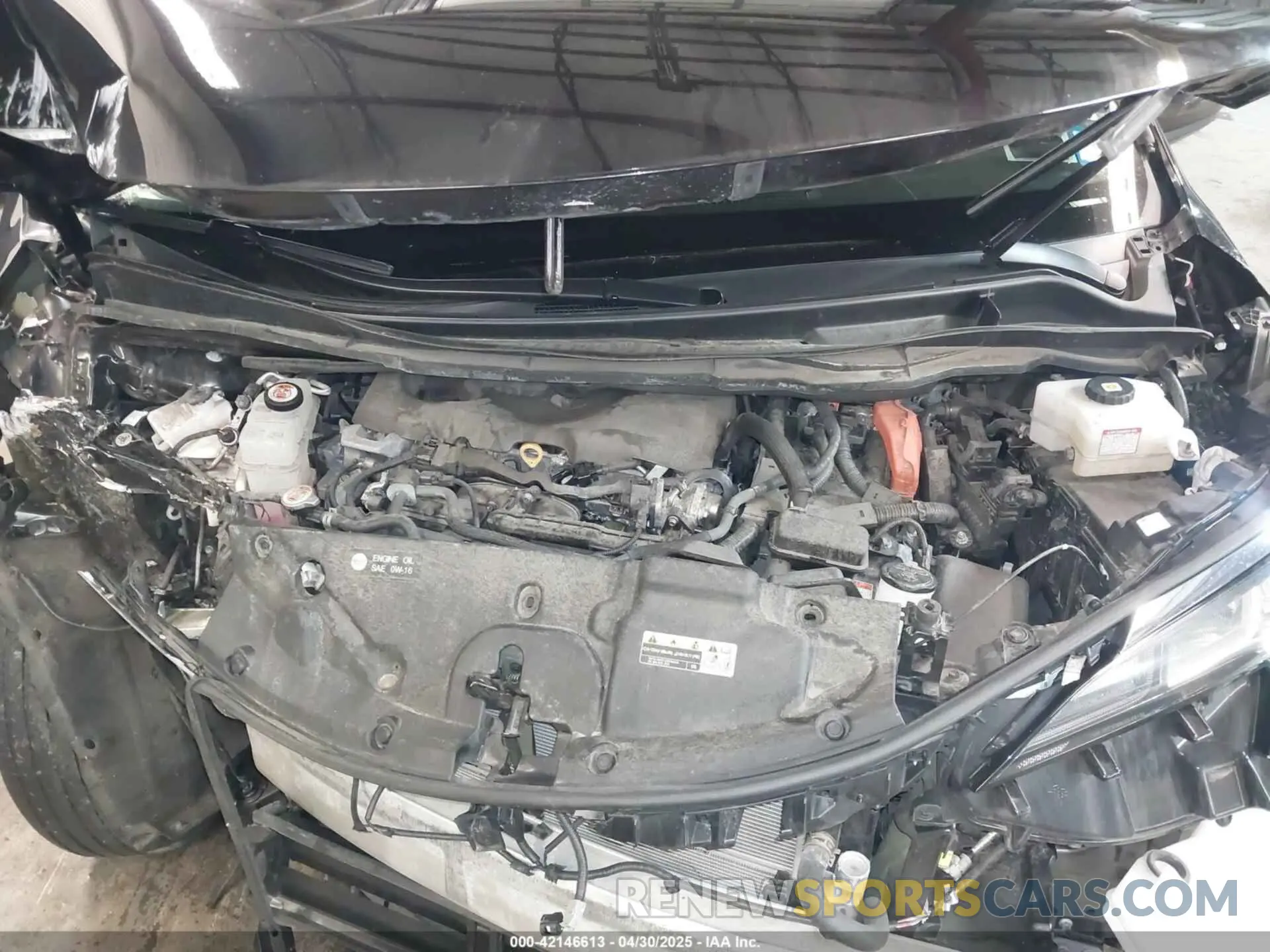 10 fotografías del automóvil dañado 5TDJSKFC7PS094770 TOYOTA SIENNA 2023