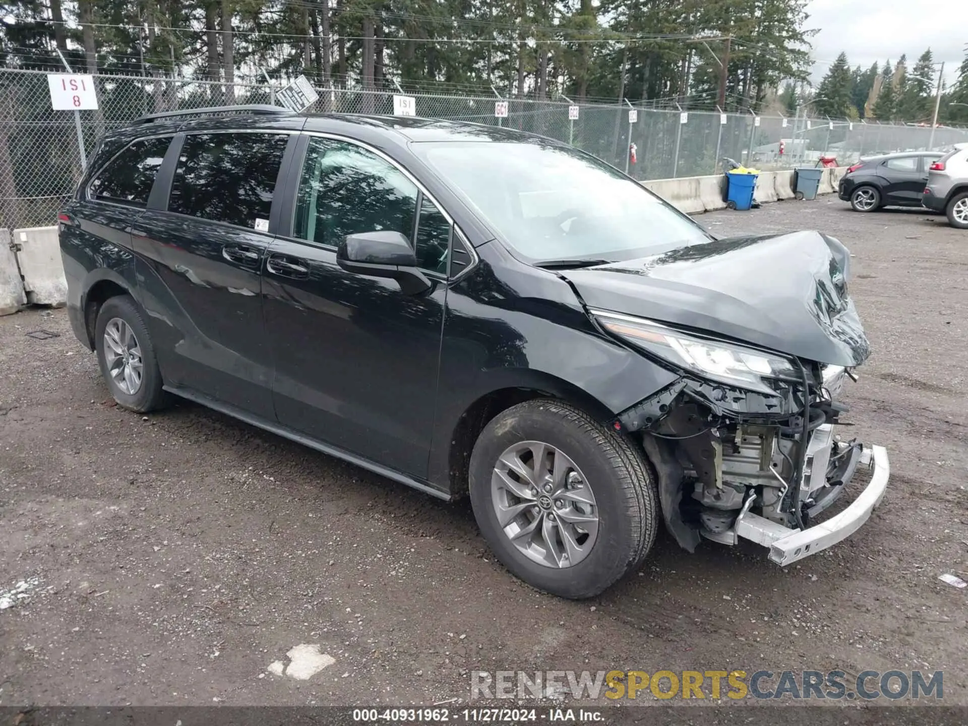 1 fotografías del automóvil dañado 5TDKSKFC1PS095238 TOYOTA SIENNA 2023