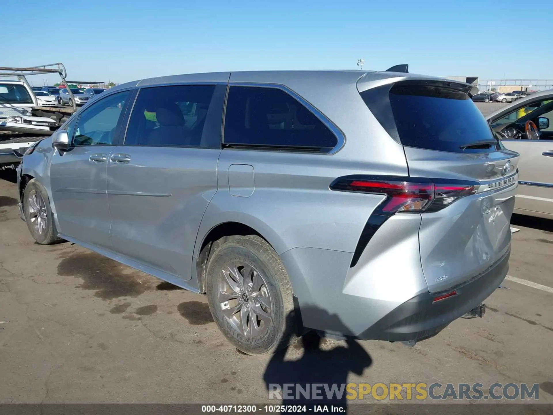 3 fotografías del automóvil dañado 5TDKSKFC4PS074433 TOYOTA SIENNA 2023