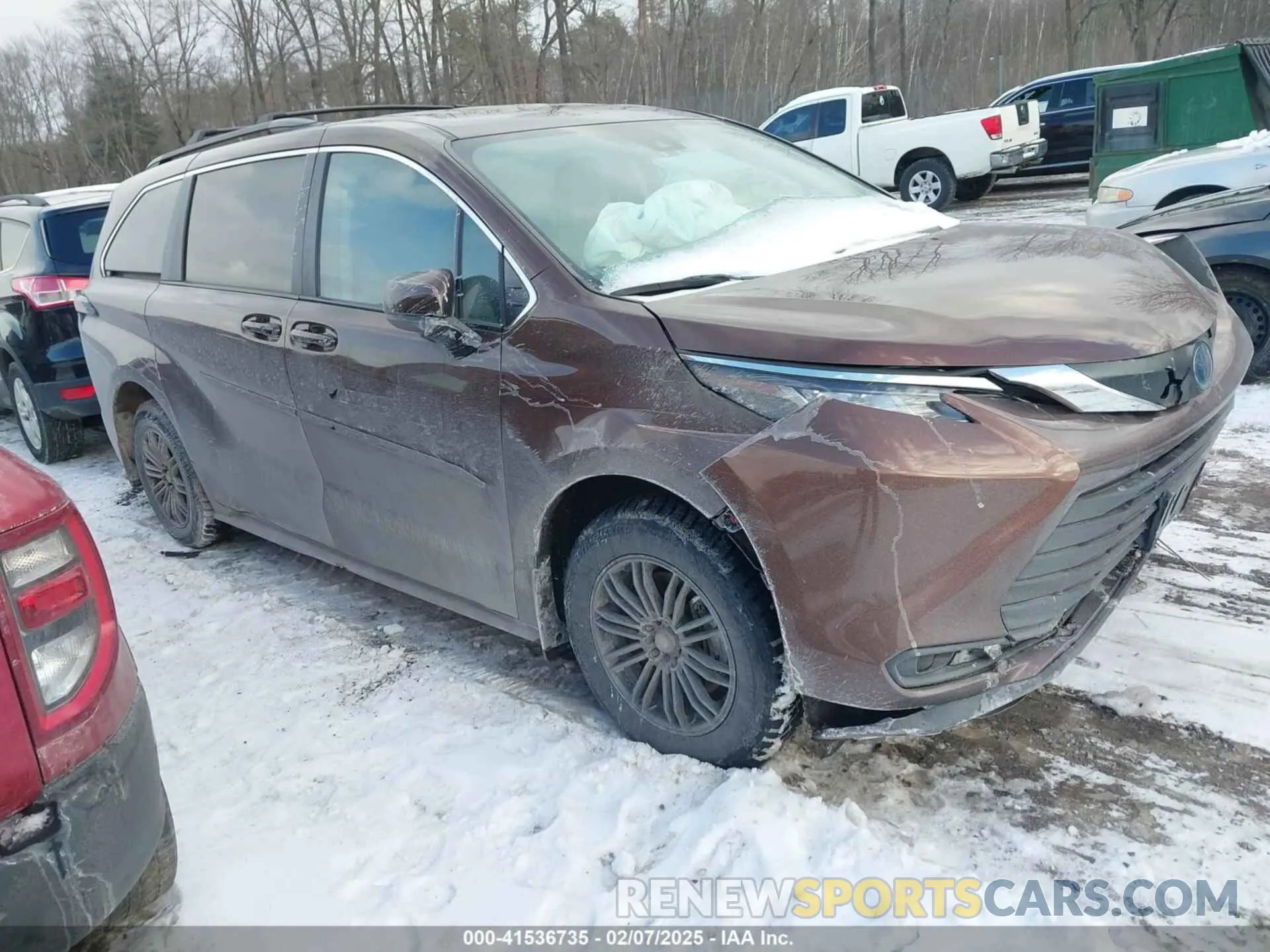 1 fotografías del automóvil dañado 5TDKSKFCXPS079264 TOYOTA SIENNA 2023