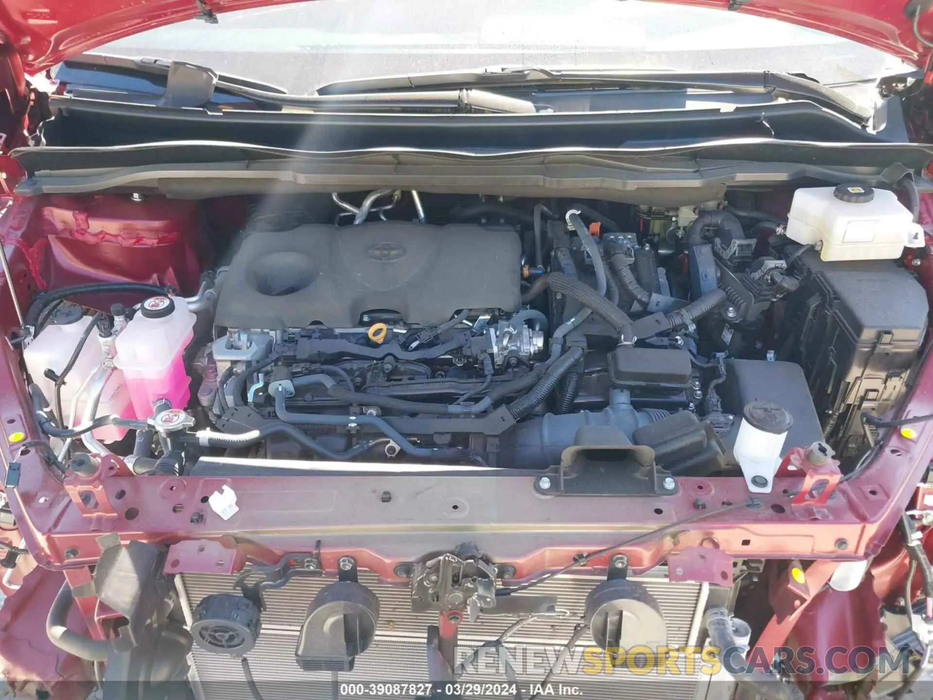 10 fotografías del automóvil dañado 5TDXRKEC8PS142431 TOYOTA SIENNA 2023
