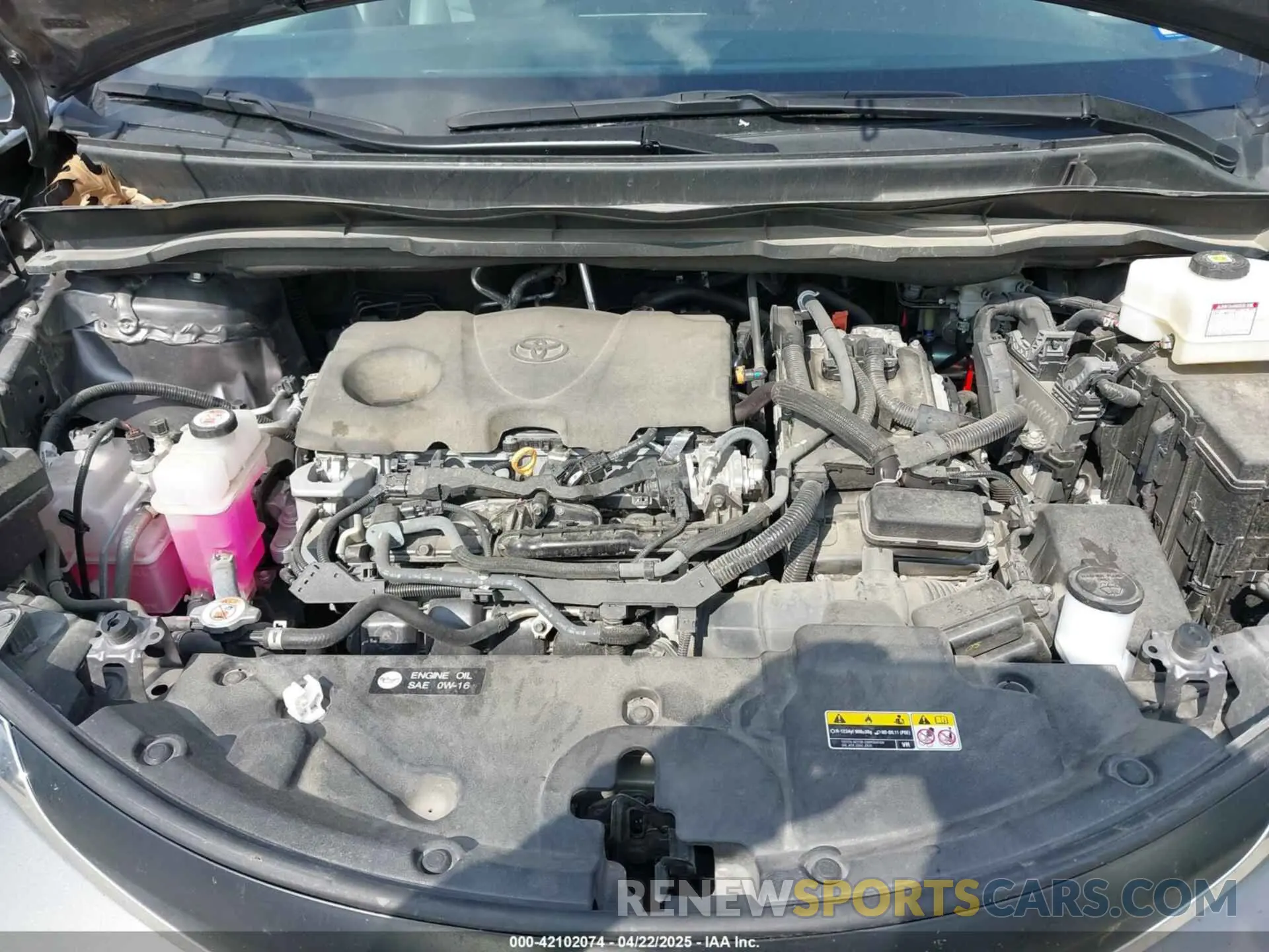 10 fotografías del automóvil dañado 5TDYRKEC4PS163555 TOYOTA SIENNA 2023